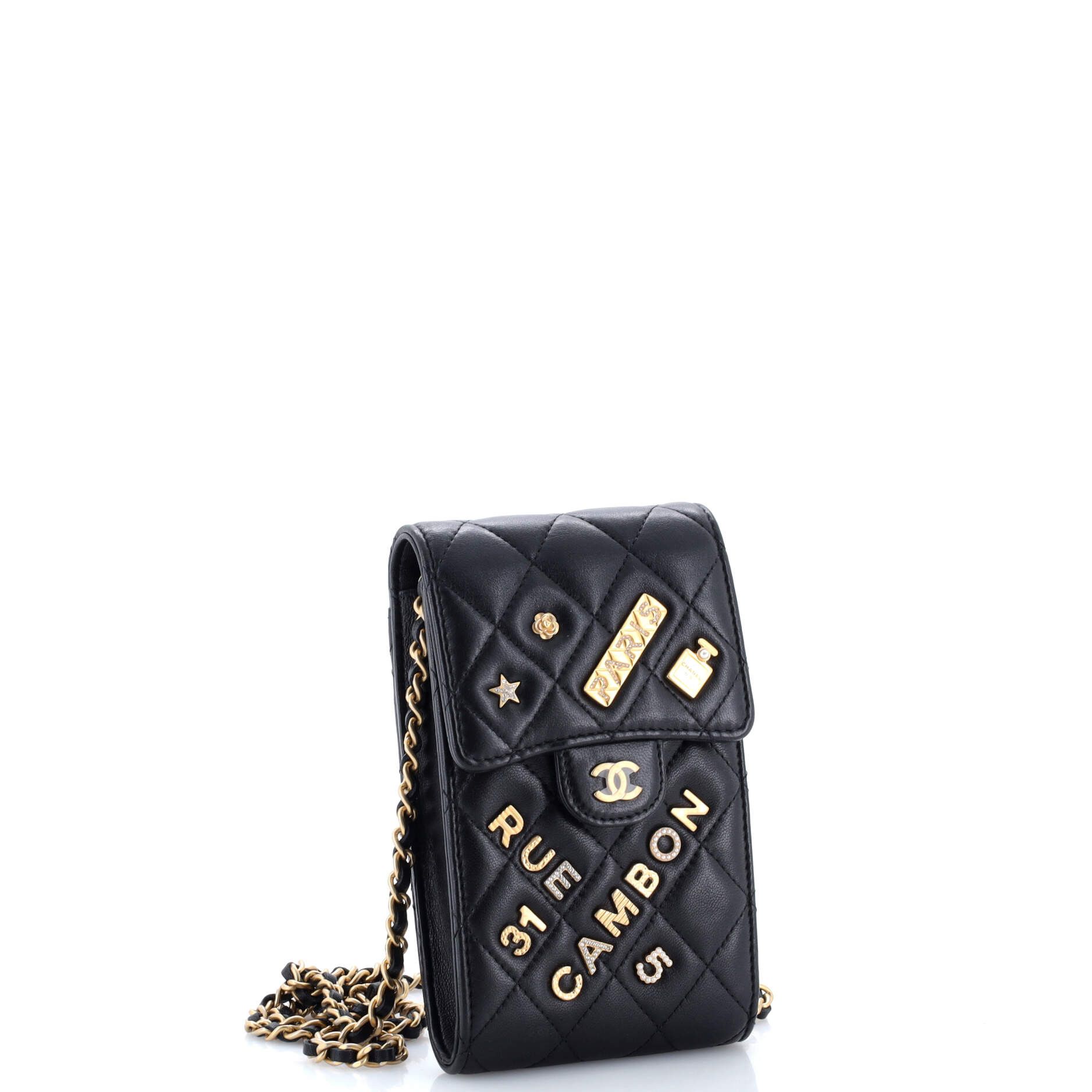 Chanel Lucky Charms Flap Phone Holder Crossbody Bag Size ONE SIZE - 2 Thumbnail