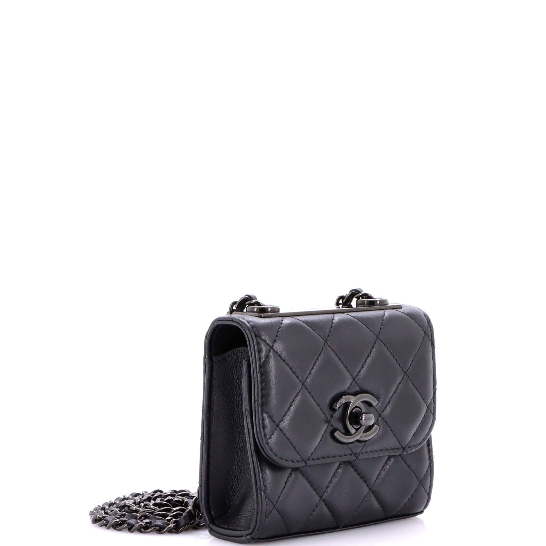 Chanel So Black Trendy CC Clutch with Chain Size ONE SIZE - 2 Thumbnail