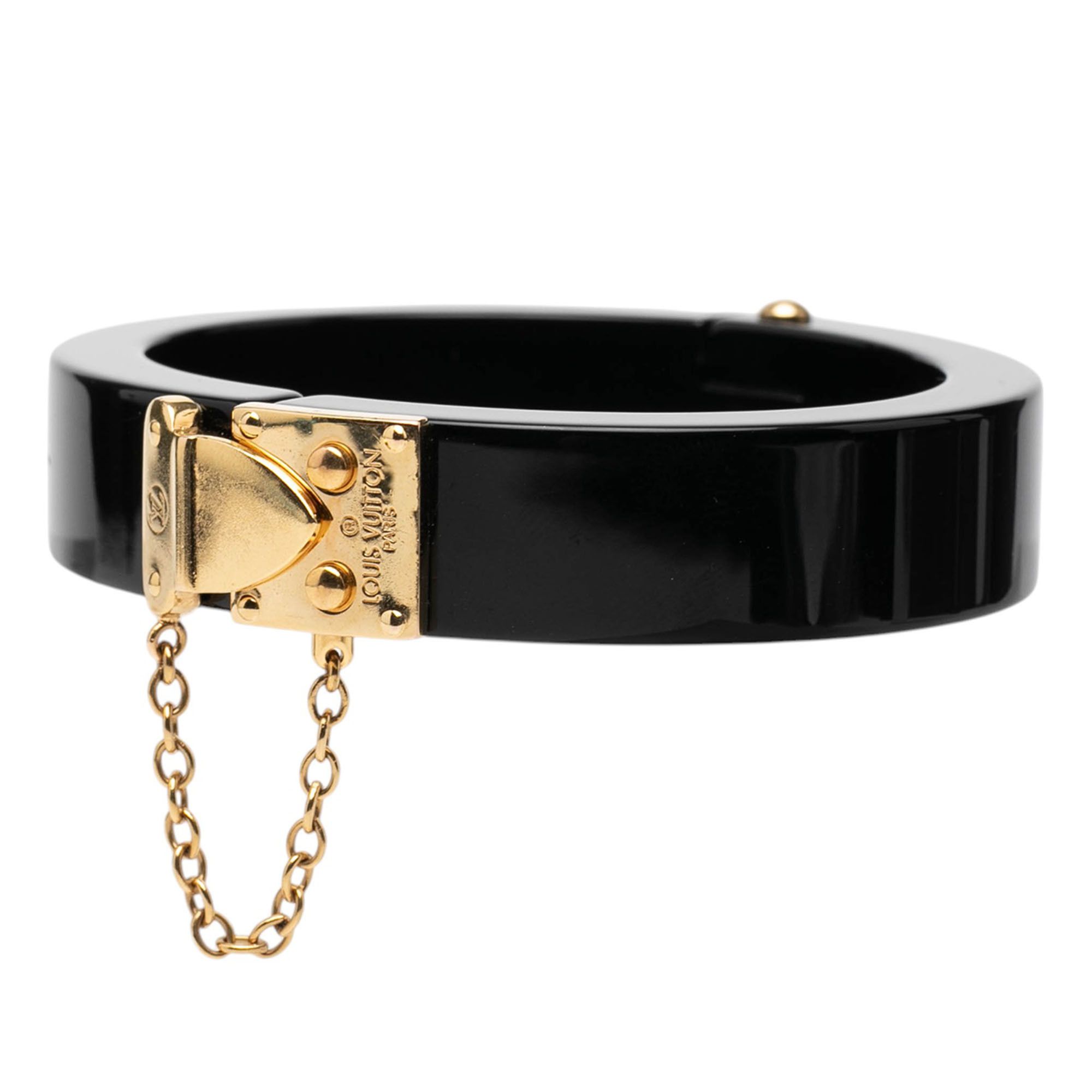 Louis Vuitton Louis Vuitton Resin Lock Me Bangle Size ONE SIZE - 2 Thumbnail