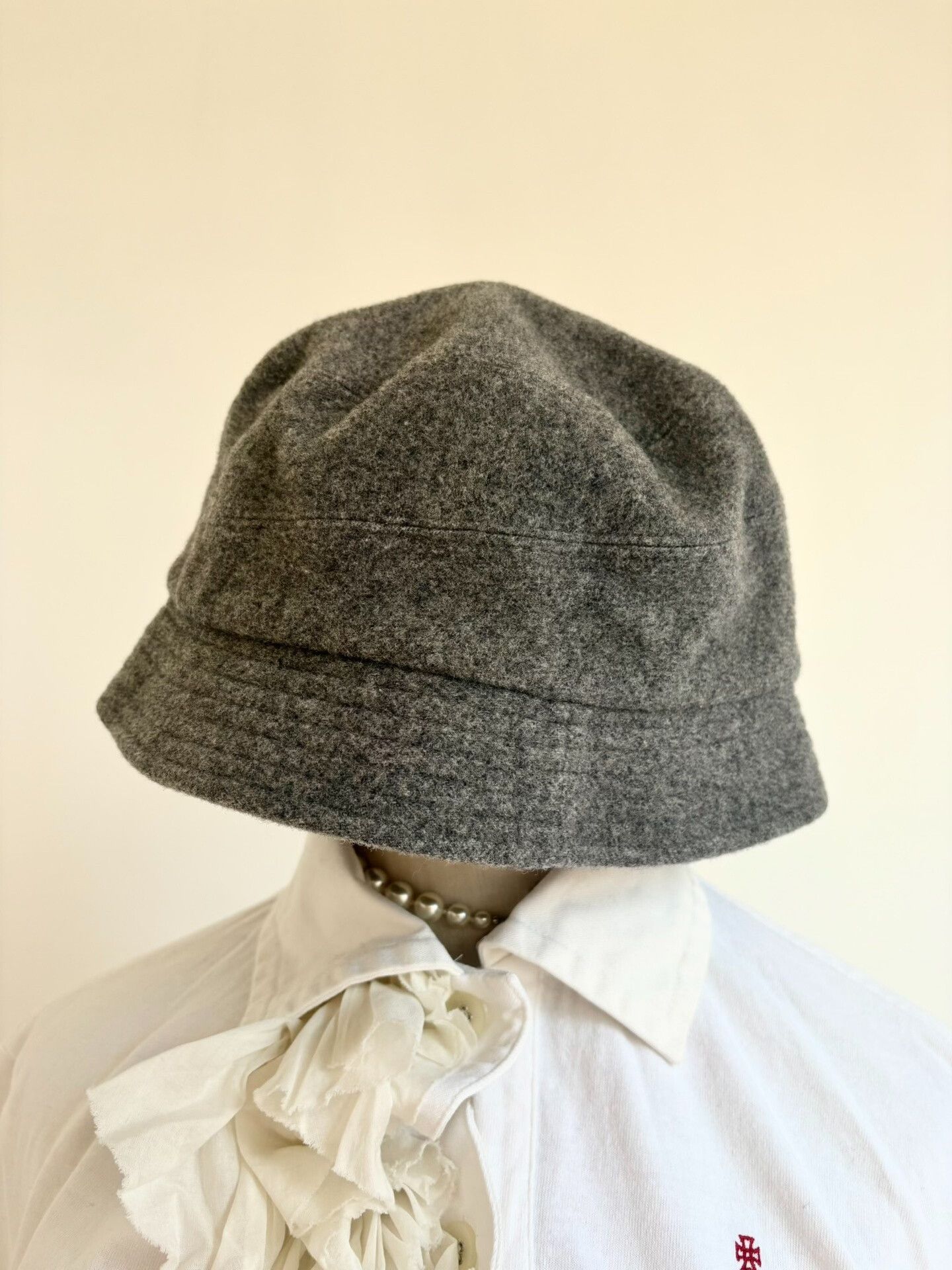 Vivienne Westwood Vivienne Westwood Gray Fisherman Hat Size ONE SIZE - 3 Thumbnail