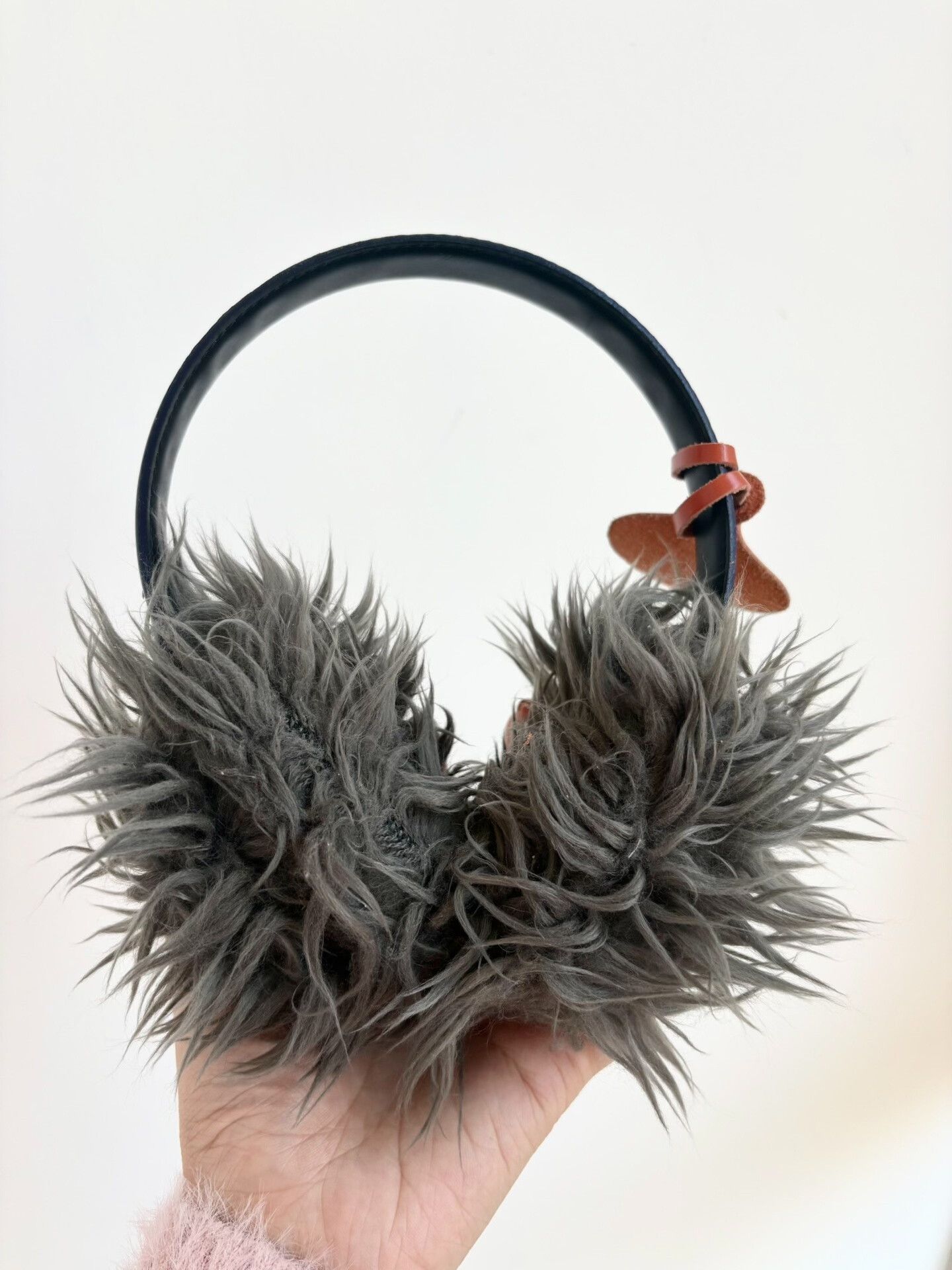 Vivienne Westwood Vivienne Westwood Gray Ear Muffs Size ONE SIZE - 7 Thumbnail
