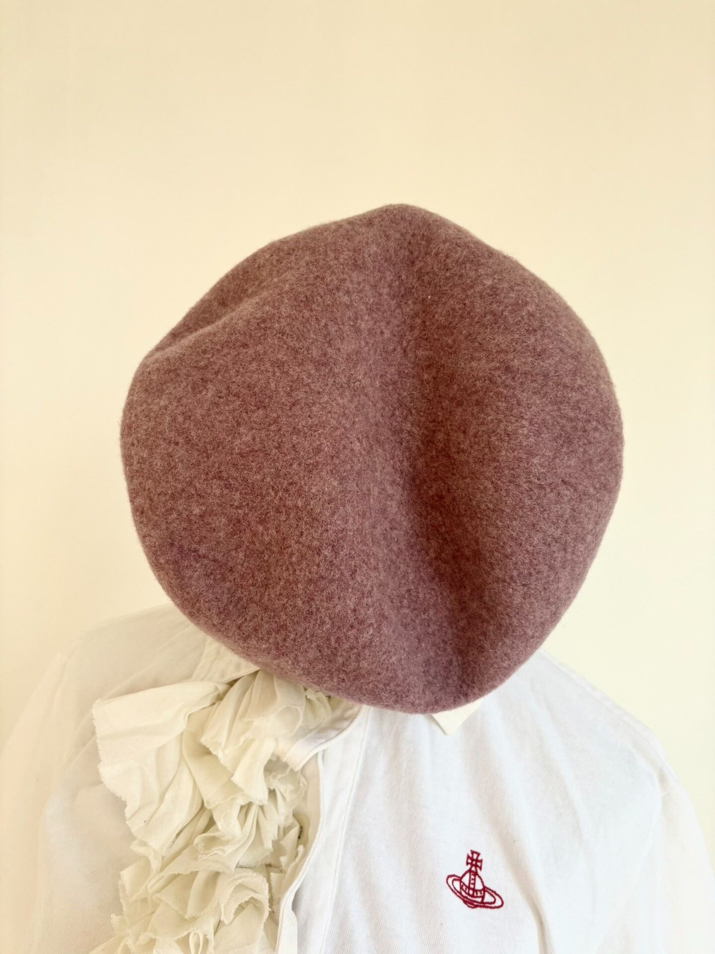 Vivienne Westwood Vivienne Westwood Pink Beret Hat Size ONE SIZE - 4 Thumbnail