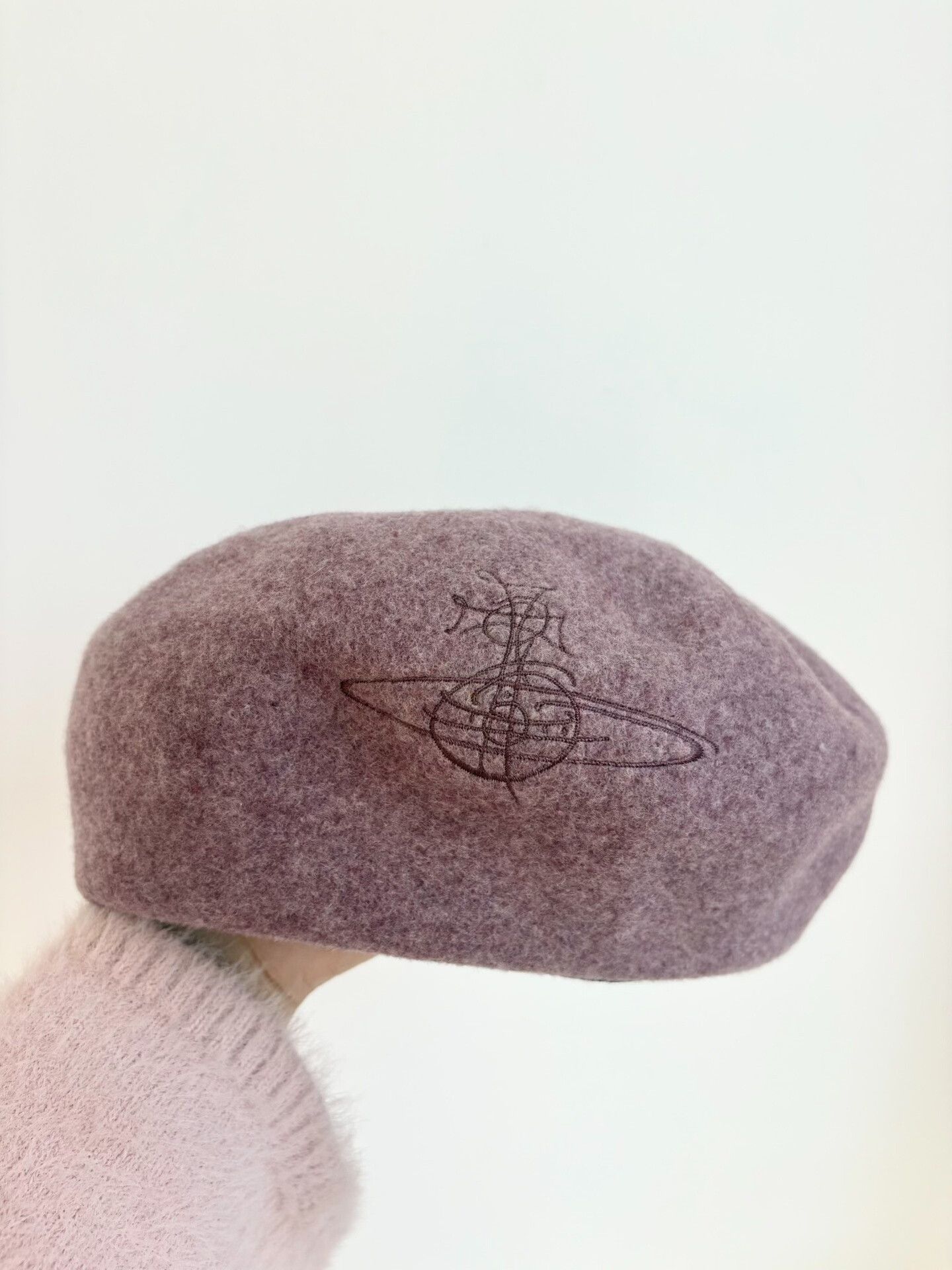 Vivienne Westwood Vivienne Westwood Pink Beret Hat Size ONE SIZE - 6 Thumbnail