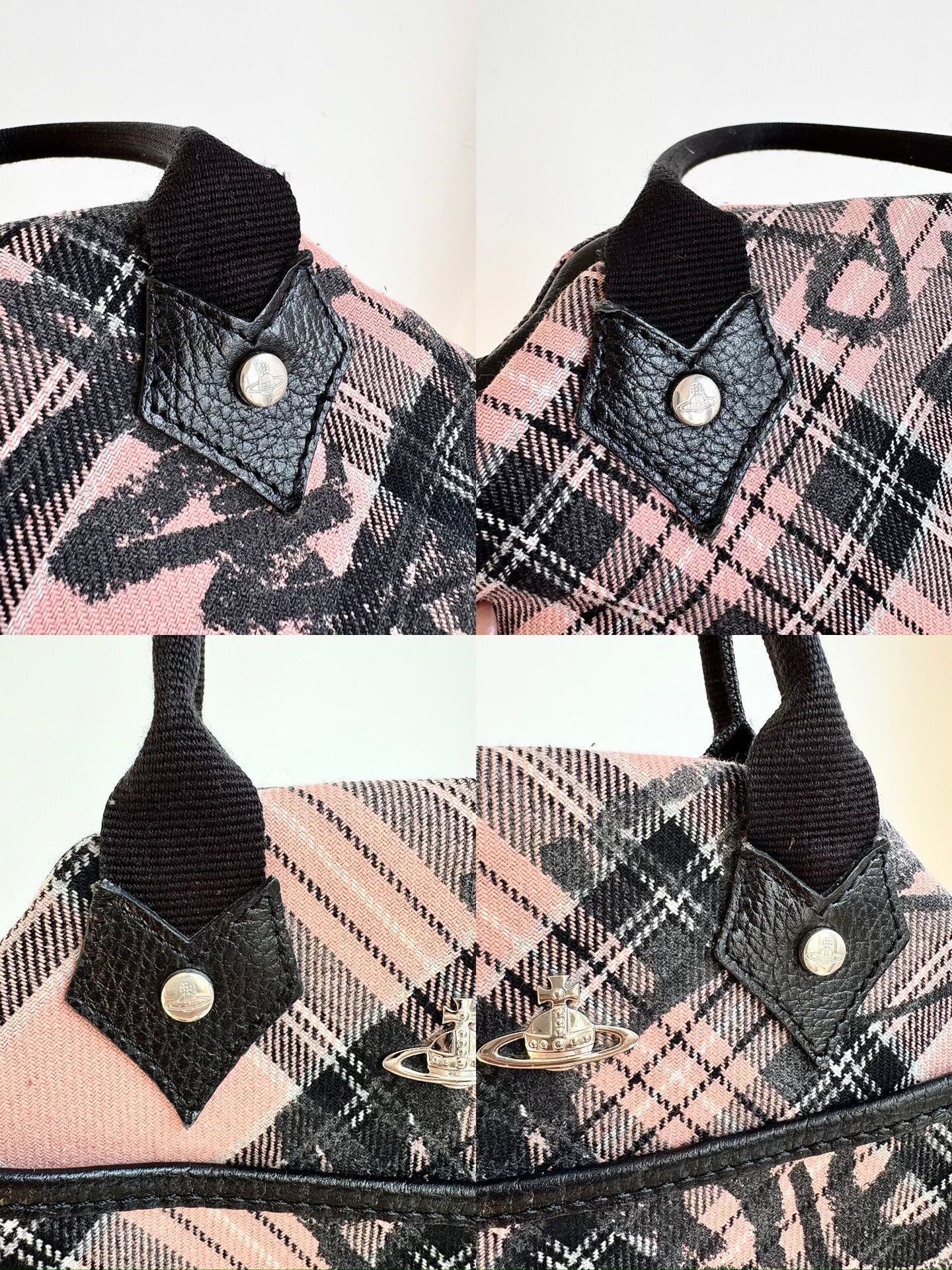 Vivienne Westwood Vivienne Westwood Pink Graffiti Bowling Bag Size ONE SIZE - 8 Thumbnail