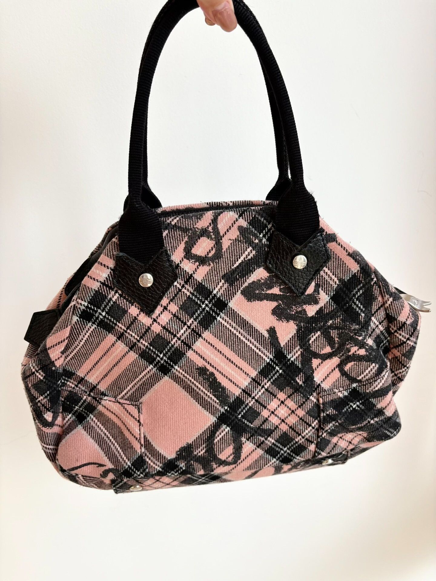 Vivienne Westwood Vivienne Westwood Pink Graffiti Bowling Bag Size ONE SIZE - 2 Thumbnail