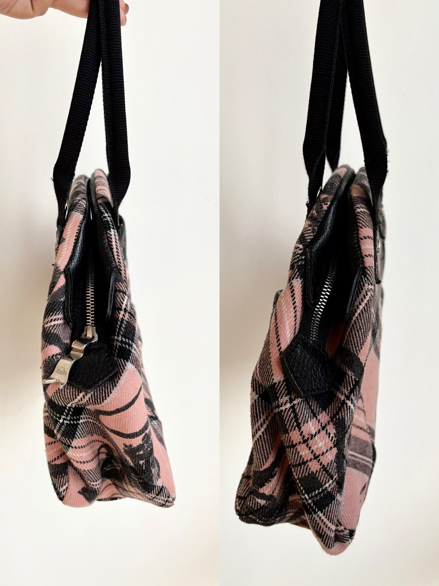 Vivienne Westwood Vivienne Westwood Pink Graffiti Bowling Bag Size ONE SIZE - 5 Thumbnail
