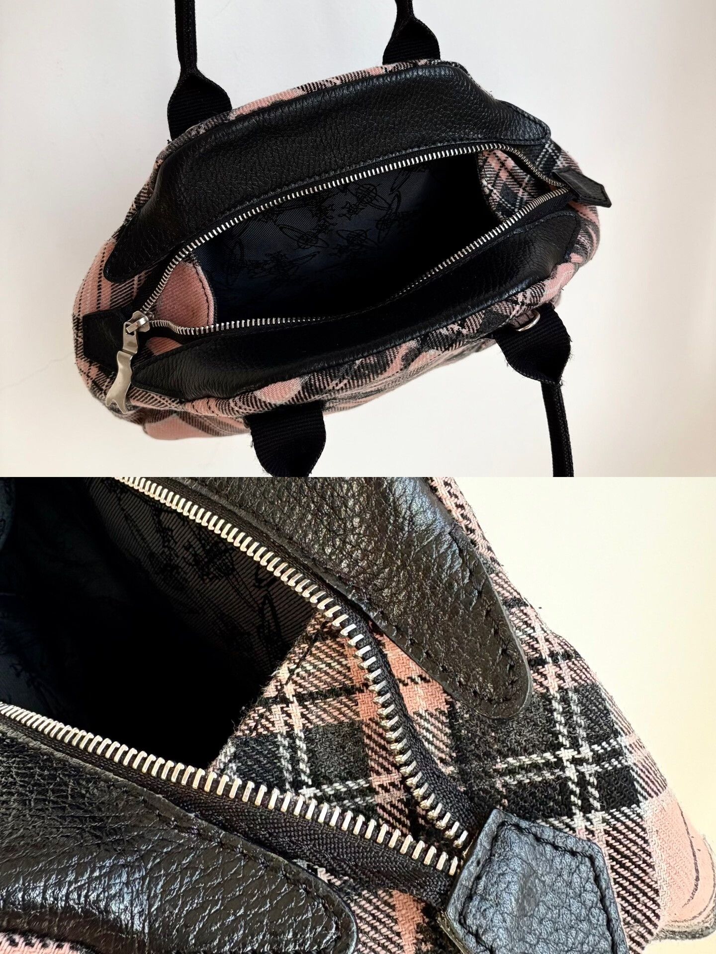 Vivienne Westwood Vivienne Westwood Pink Graffiti Bowling Bag Size ONE SIZE - 4 Thumbnail