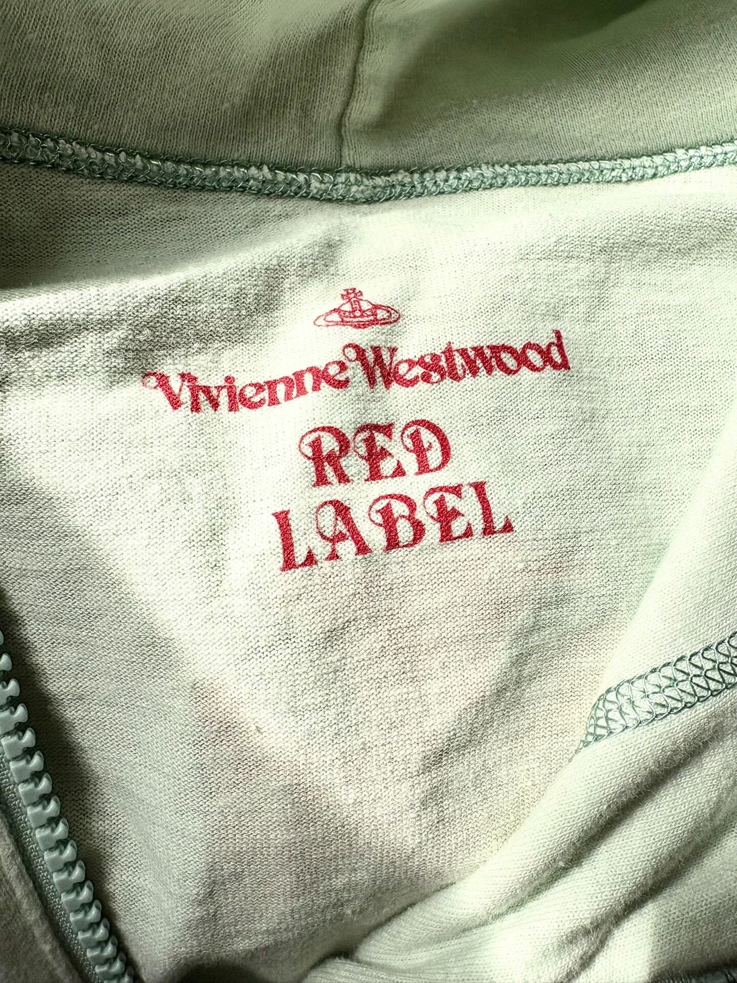 Vivienne Westwood Vivienne Westwood Mint Green Hoodie Size M / US 6-8 / IT 42-44 - 8 Thumbnail