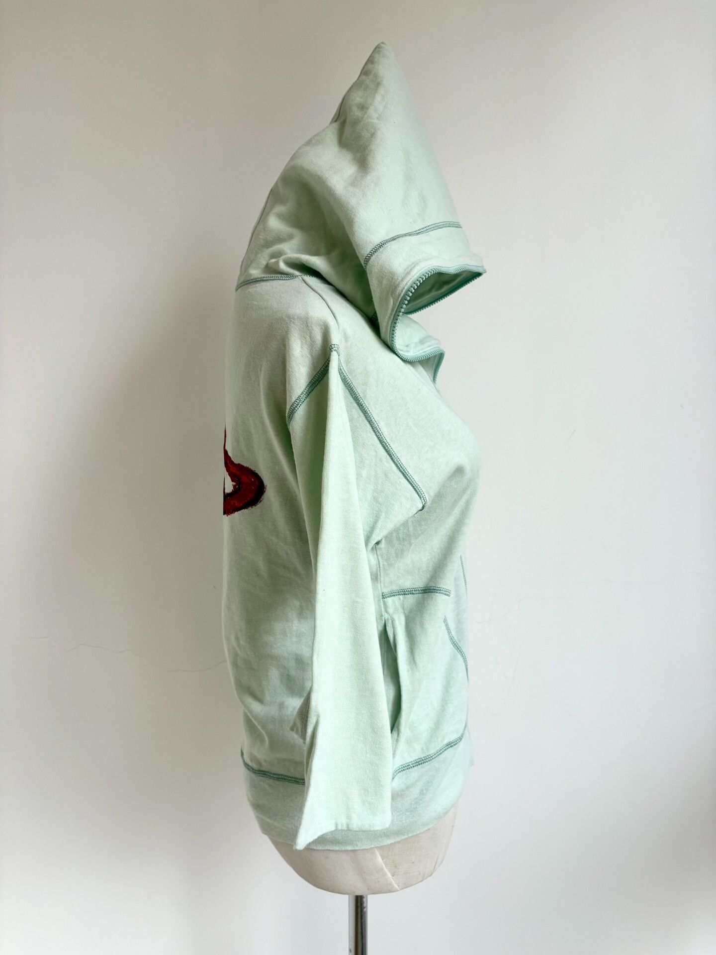 Vivienne Westwood Vivienne Westwood Mint Green Hoodie Size M / US 6-8 / IT 42-44 - 6 Thumbnail
