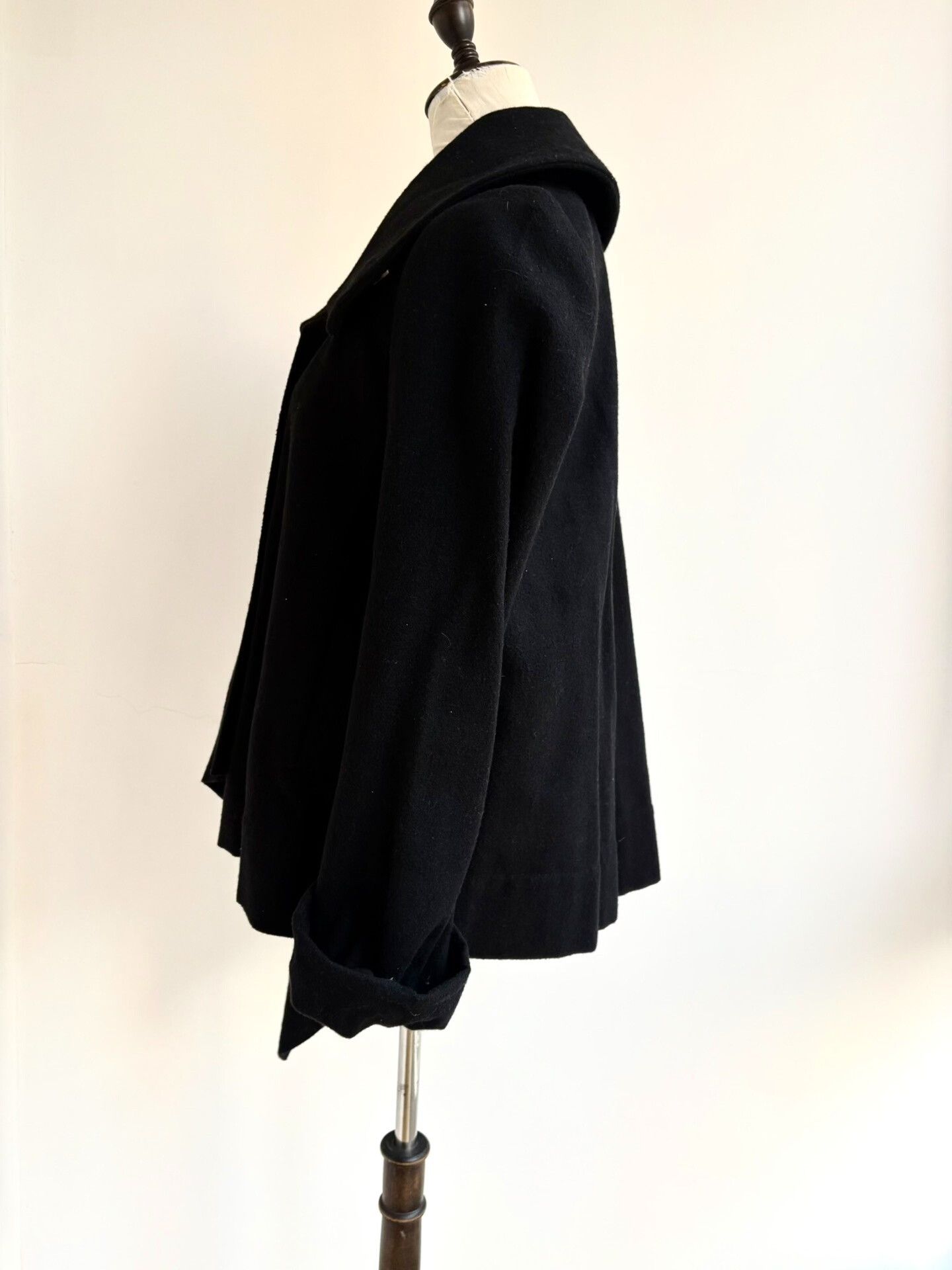 Vivienne Westwood Vivienne Westwood Black Irregular Cape Coat Size M / US 6-8 / IT 42-44 - 6 Thumbnail