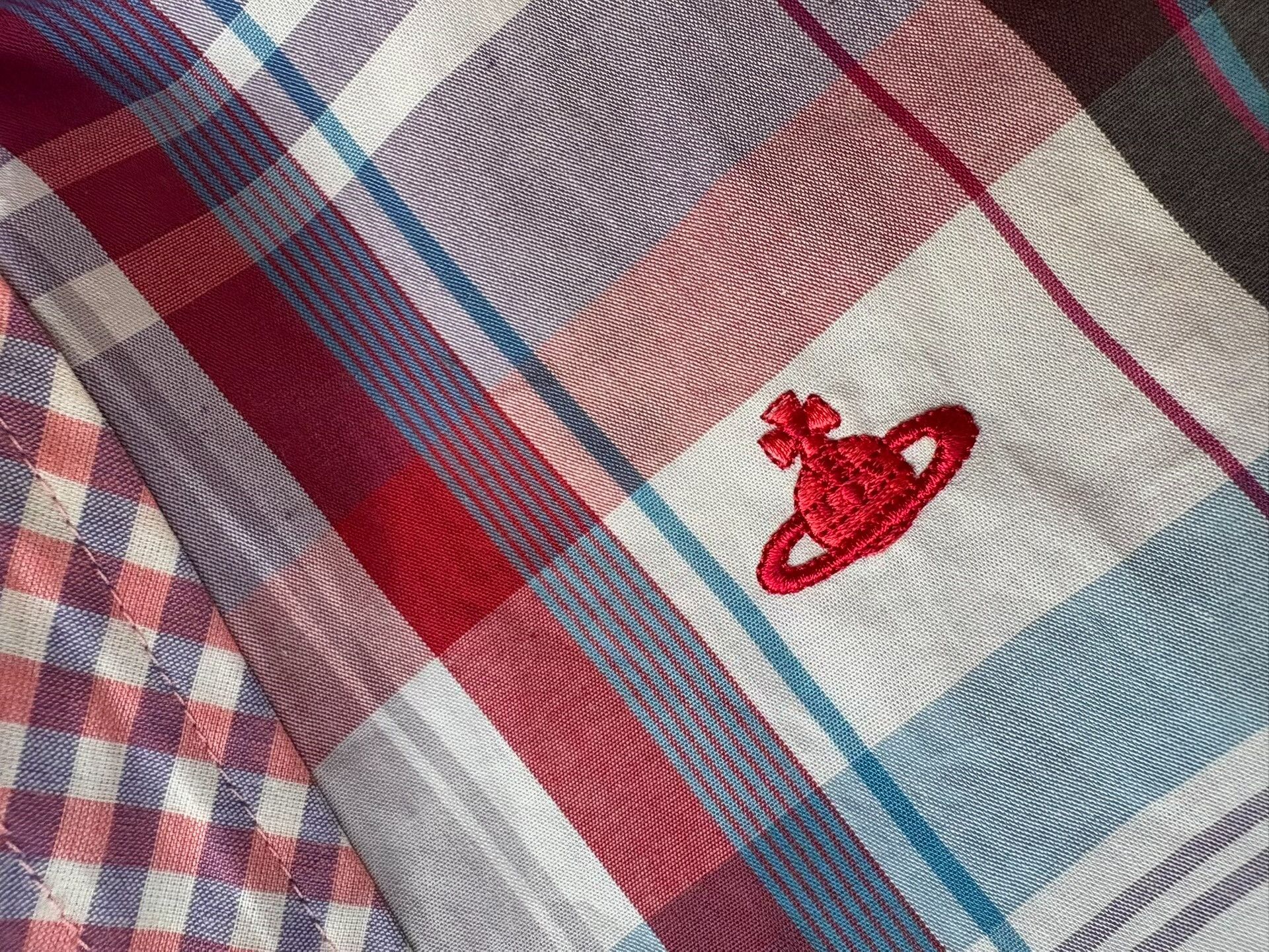 Vivienne Westwood Vivienne Westwood Red Plaid Shirt Size M / US 6-8 / IT 42-44 - 6 Thumbnail
