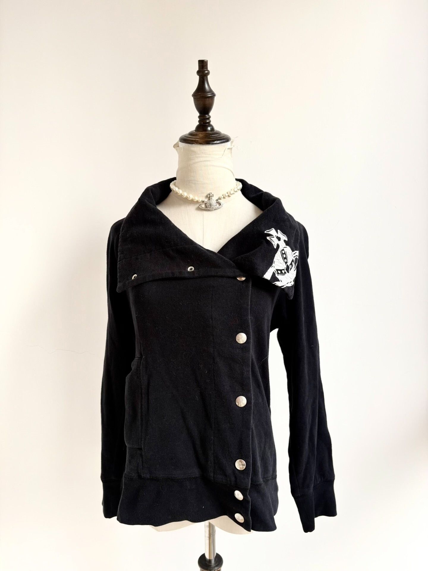 Vivienne Westwood Vivienne Westwood Black Saturn Coat Size M / US 6-8 / IT 42-44 - 2 Thumbnail