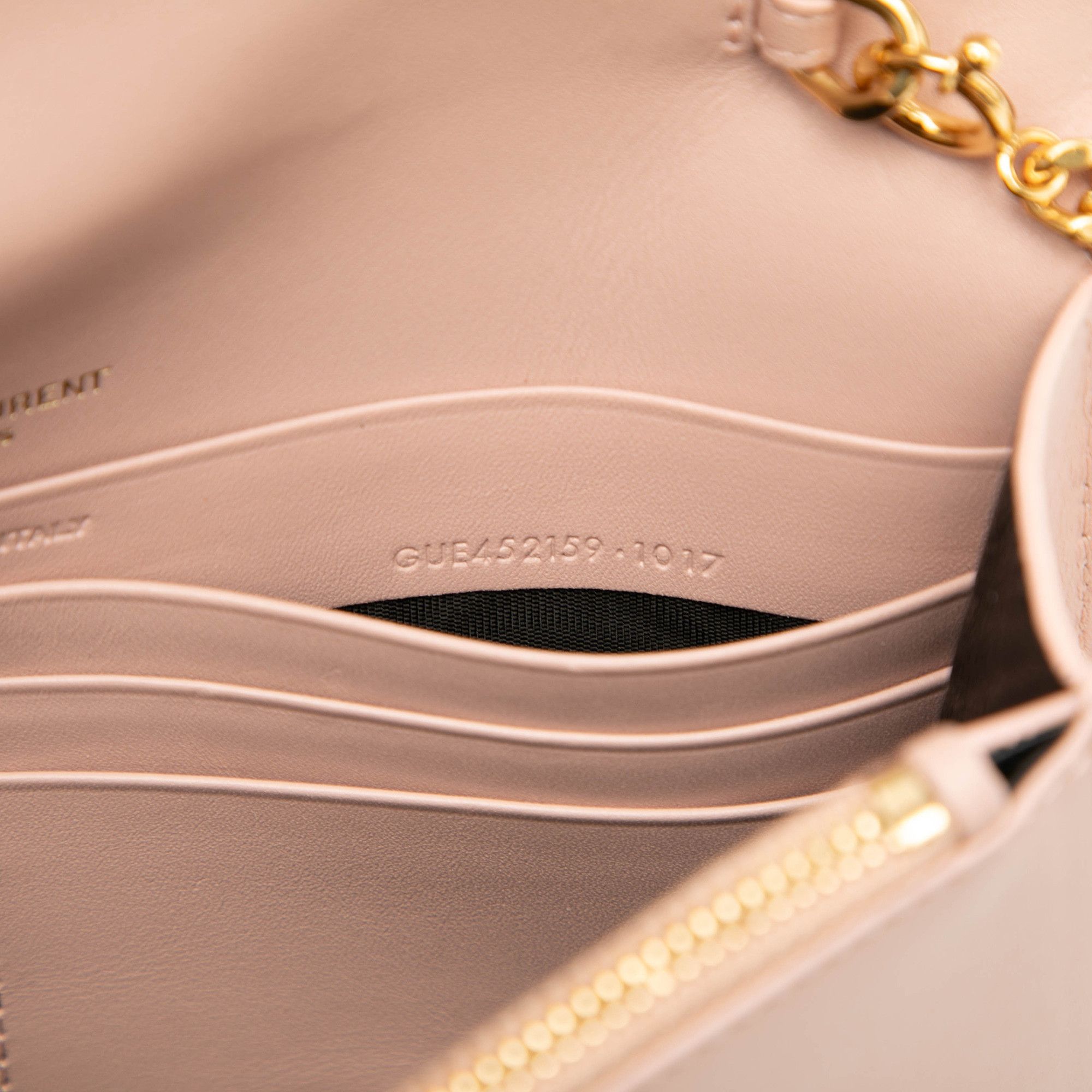 Yves Saint Laurent Yves Saint Laurent Smooth Calfskin Monogram Kate Tassel Wallet on Chain Size ONE SIZE - 6 Thumbnail