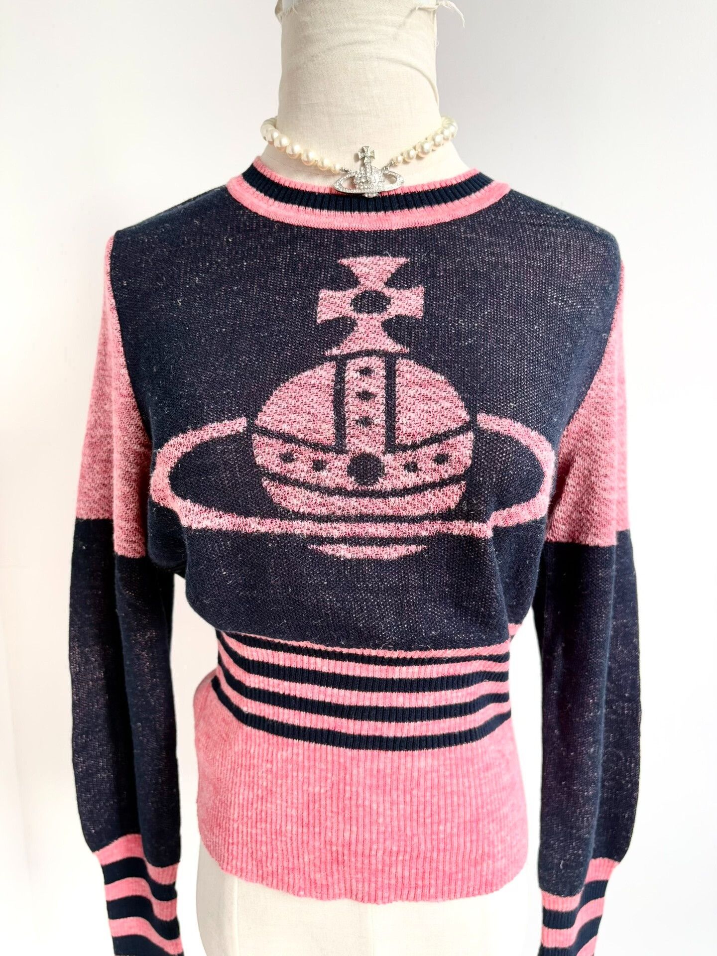 Vivienne Westwood Vivienne Westwood Vintage Knit Sweater Size M / US 6-8 / IT 42-44 - 3 Thumbnail