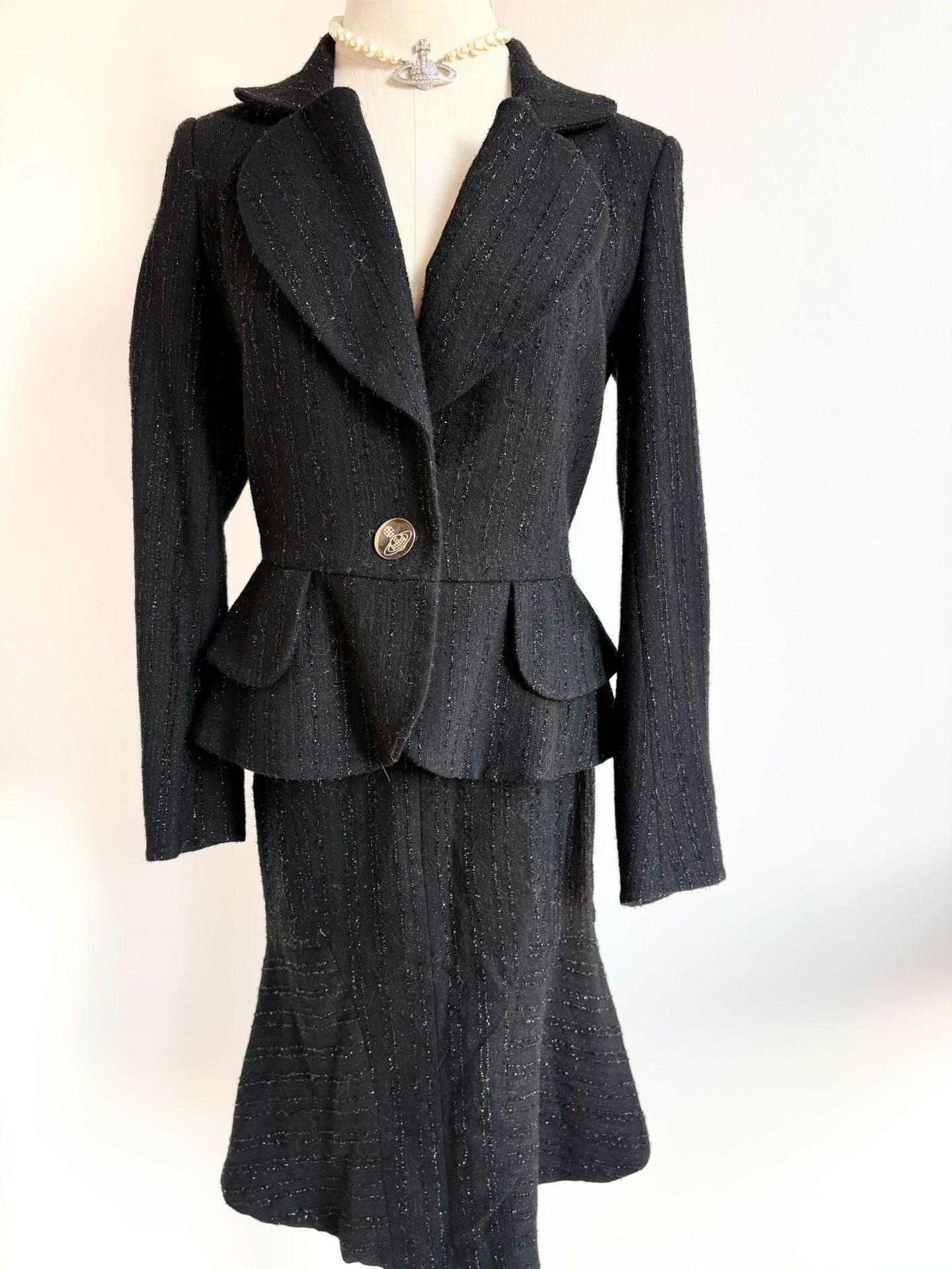 Vivienne Westwood Vivienne Westwood Black Heart Suit Set Size L / US 10 / IT 46 - 8 Thumbnail