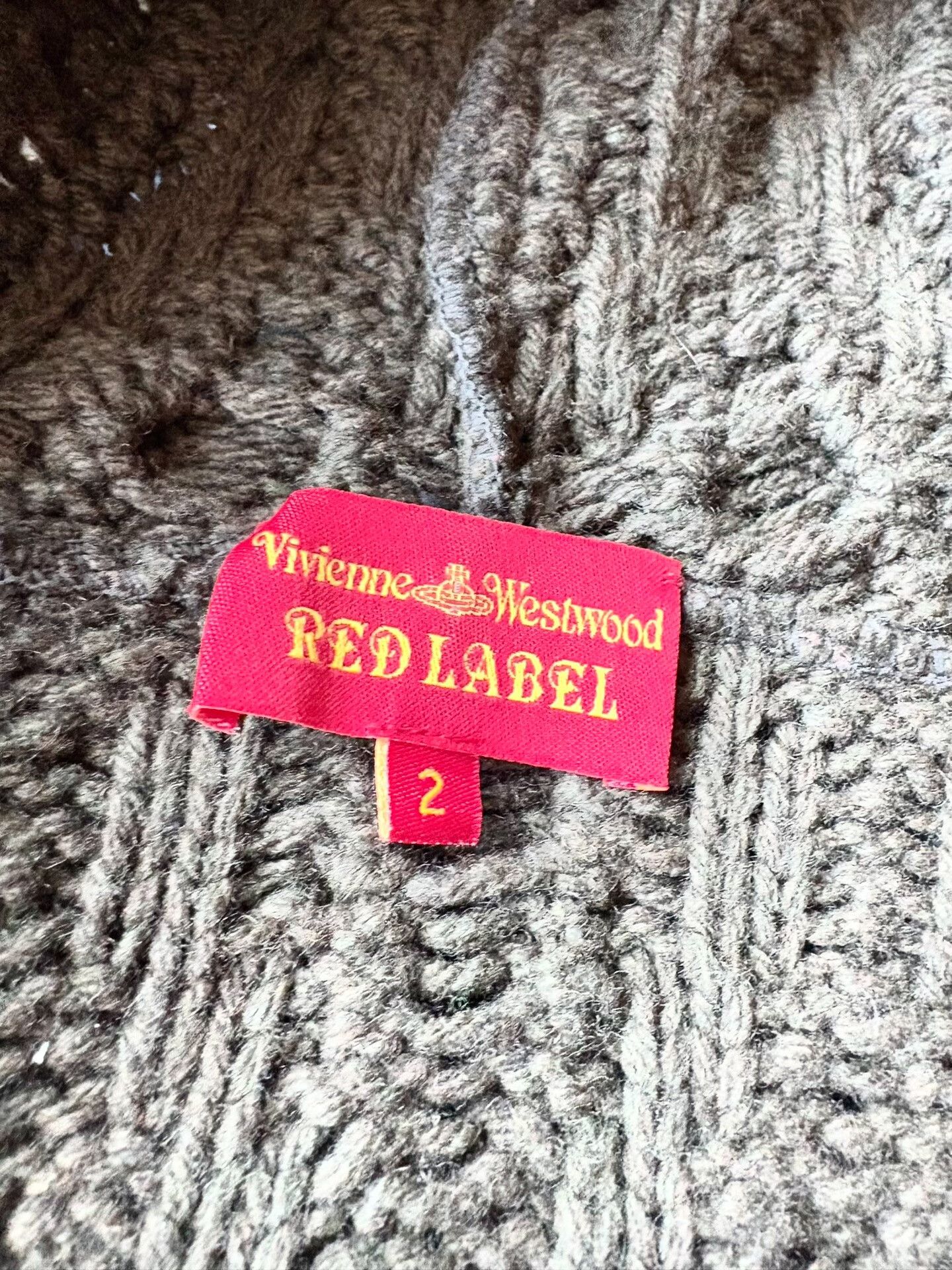 Vivienne Westwood Vivienne Westwood Brown Knit Witch Hat Sweater Size M / US 6-8 / IT 42-44 - 8 Thumbnail