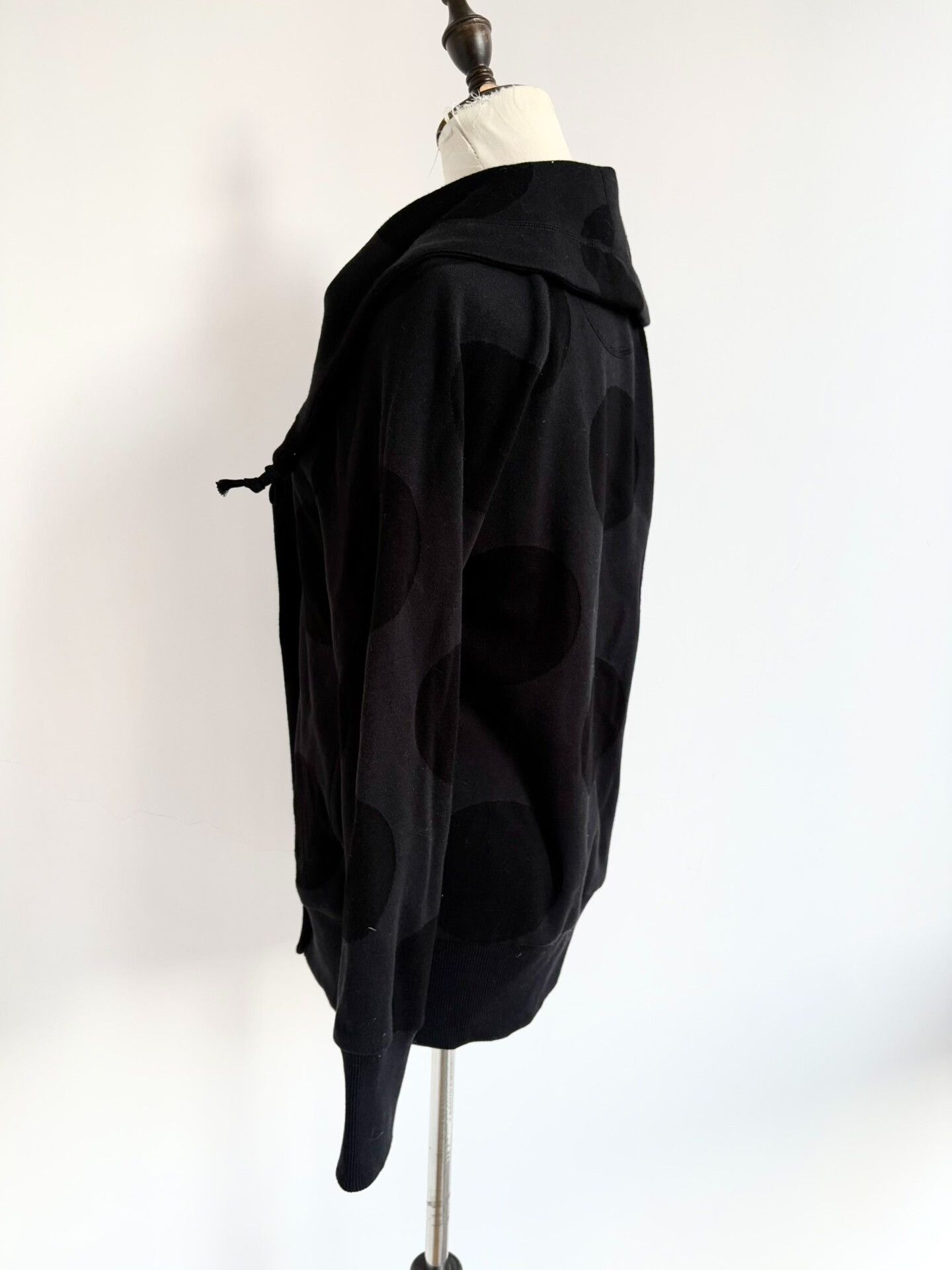 Vivienne Westwood Vivienne Westwood Black Polka Dot Hoodie Size M / US 6-8 / IT 42-44 - 4 Thumbnail