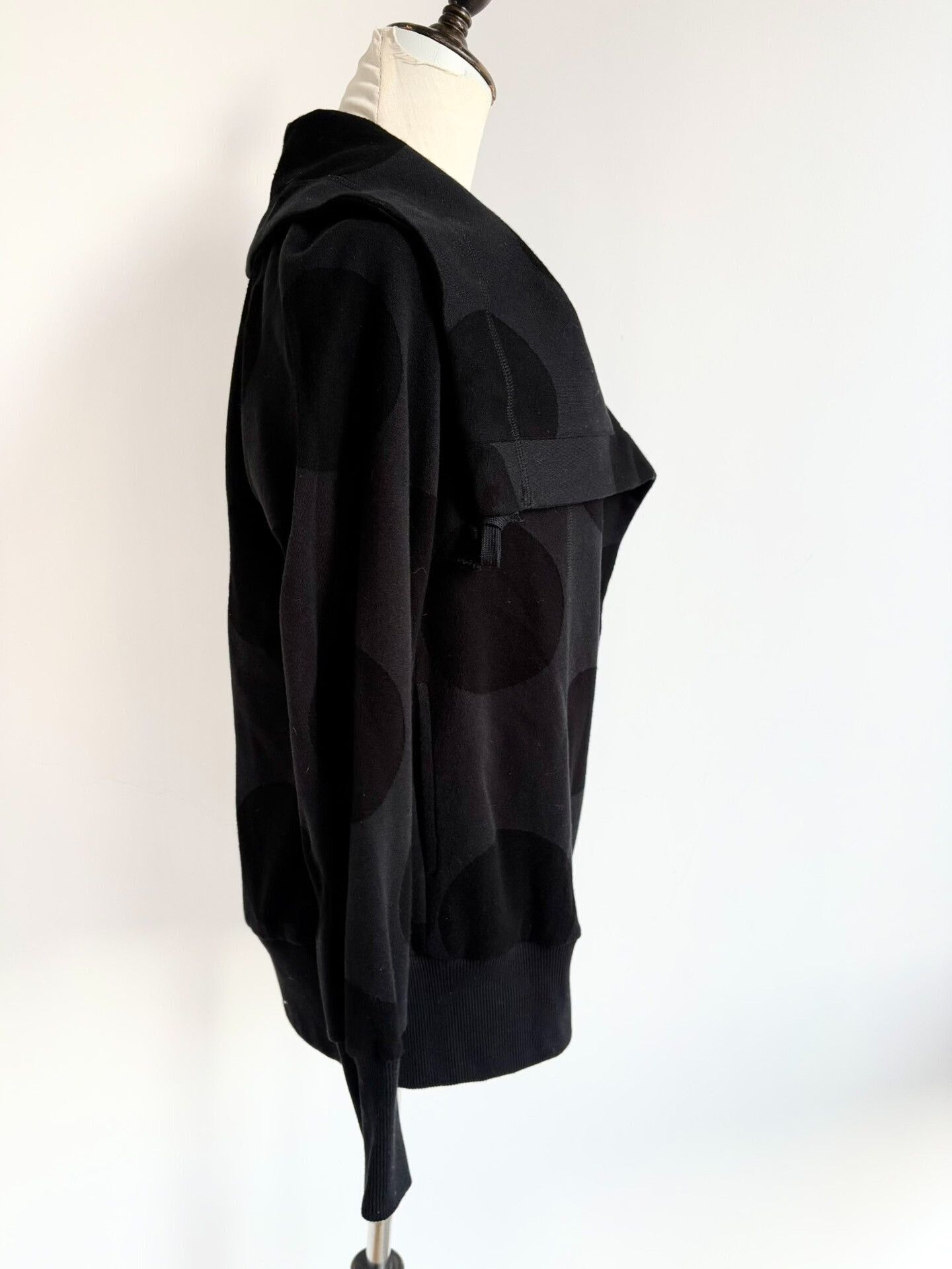 Vivienne Westwood Vivienne Westwood Black Polka Dot Hoodie Size M / US 6-8 / IT 42-44 - 3 Thumbnail