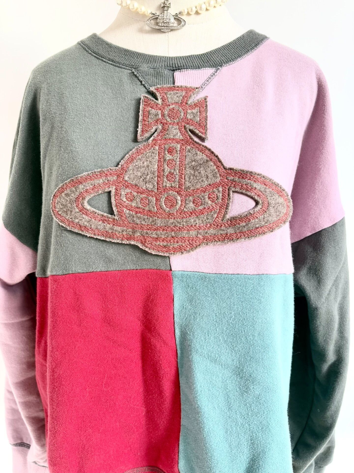 Vivienne Westwood Vivienne Westwood Color-Block Sweatshirt Size M / US 6-8 / IT 42-44 - 9 Thumbnail