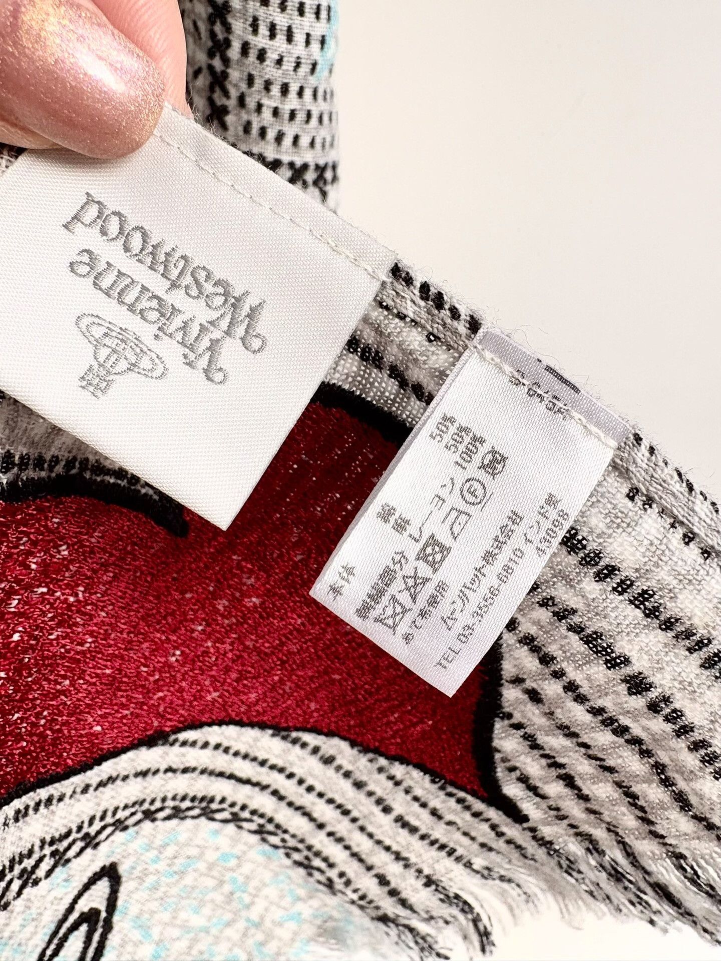 Vivienne Westwood Vivienne Westwood Rare Saturn Scarf Size ONE SIZE - 4 Thumbnail