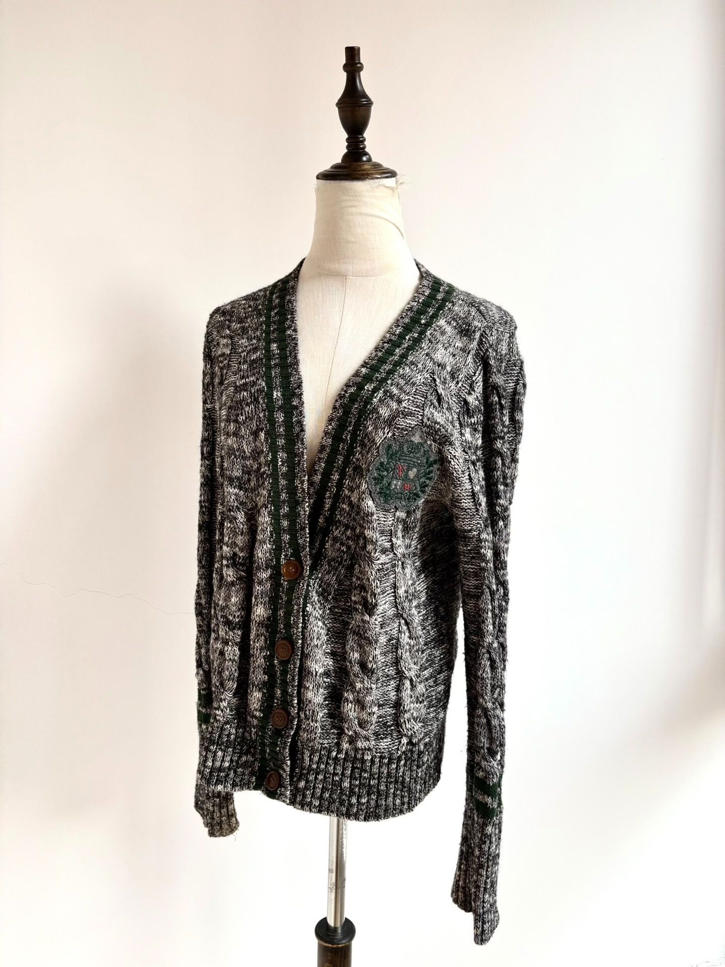 Vivienne Westwood Vivienne Westwood Gray Knitted Cardigan Size M / US 6-8 / IT 42-44 - 2 Thumbnail