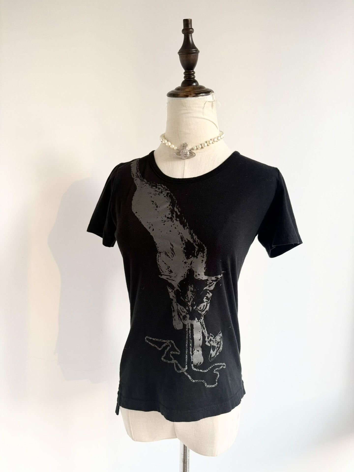 Vivienne Westwood Vivienne Westwood Black Cat T-Shirt Size M / US 6-8 / IT 42-44 - 2 Thumbnail