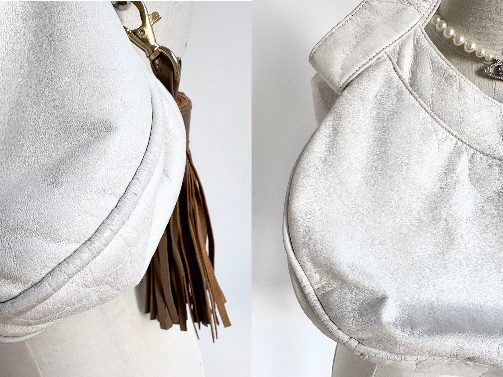 Vivienne Westwood Vivienne Westwood White Fringe Bag Size ONE SIZE - 5 Thumbnail