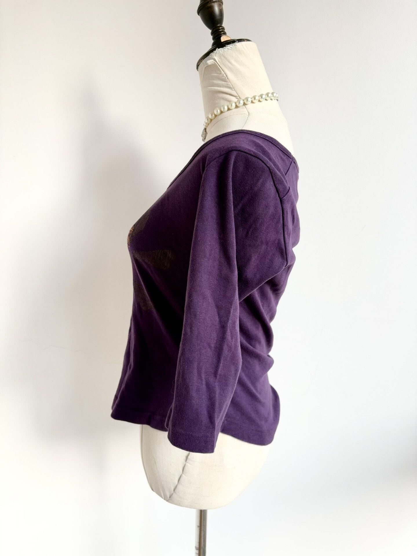 Vivienne Westwood Vivienne Westwood Purple Skull Top Size M / US 6-8 / IT 42-44 - 4 Thumbnail