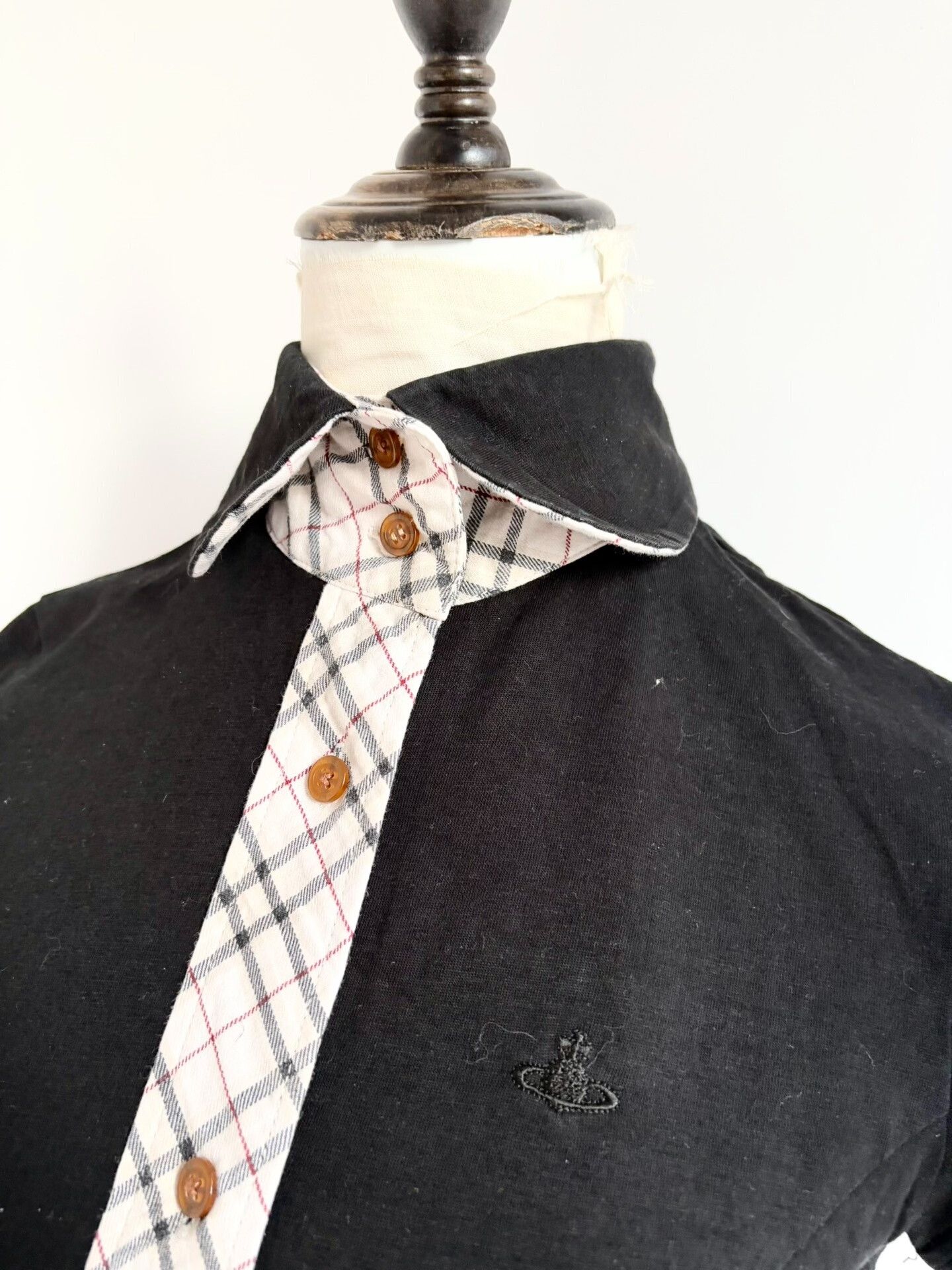 Vivienne Westwood Vivienne Westwood Black Short-Sleeve Shirt Size M / US 6-8 / IT 42-44 - 4 Thumbnail