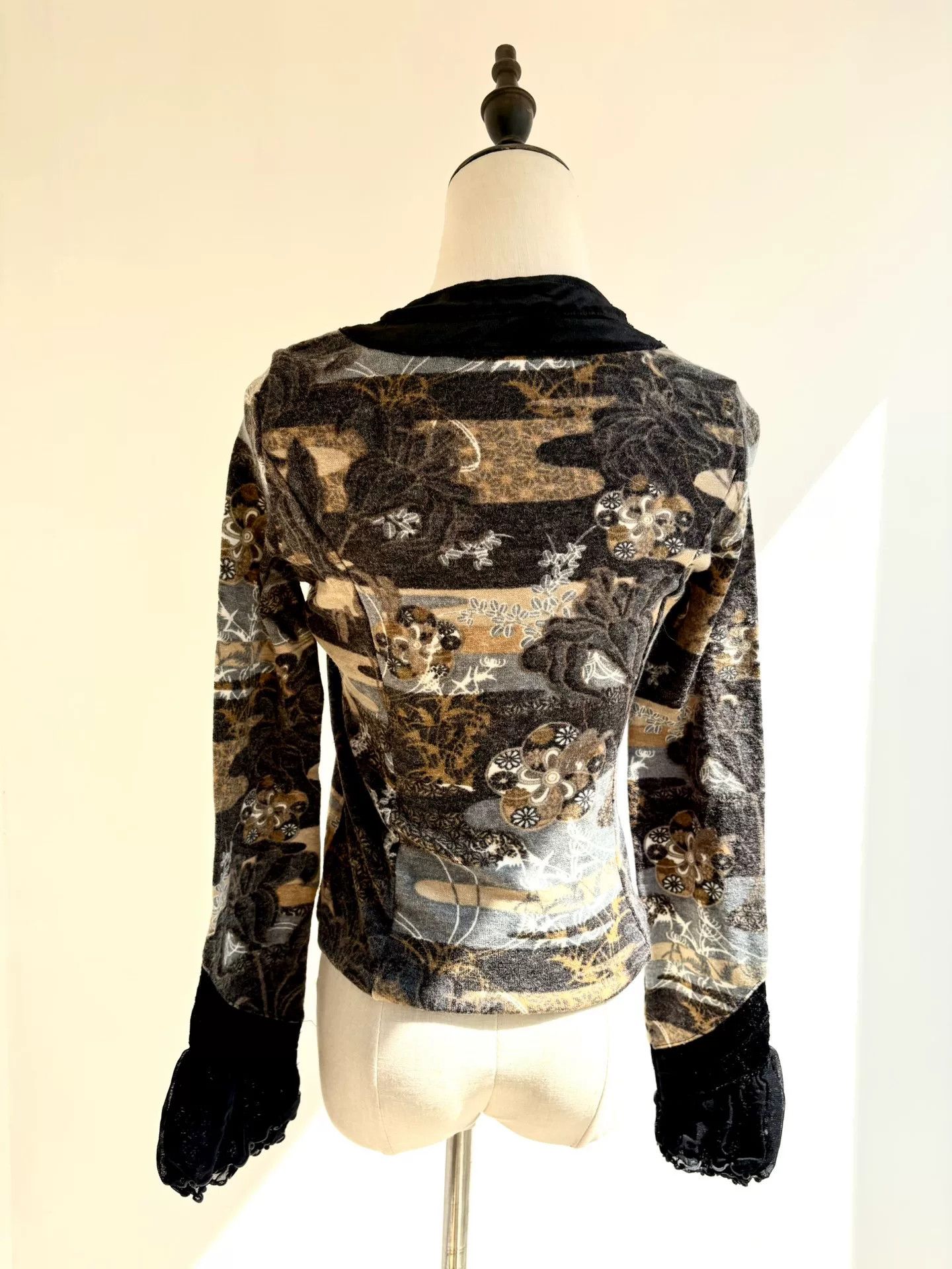 Vivienne Westwood Japanese Style Floral Print Top Size M / US 6-8 / IT 42-44 - 4 Thumbnail