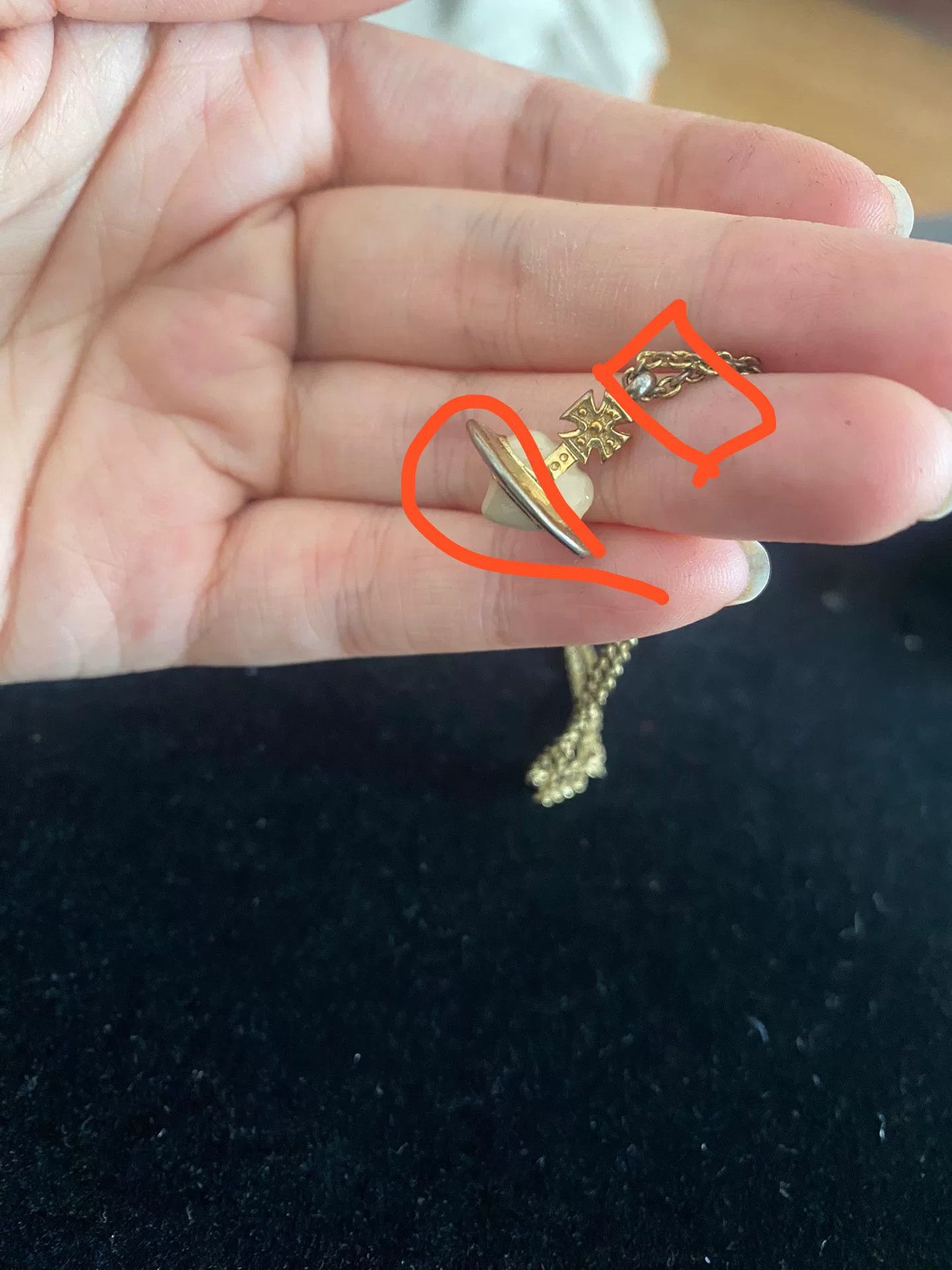 Vivienne Westwood Vivienne Westwood Heart Necklace Size ONE SIZE - 8 Thumbnail