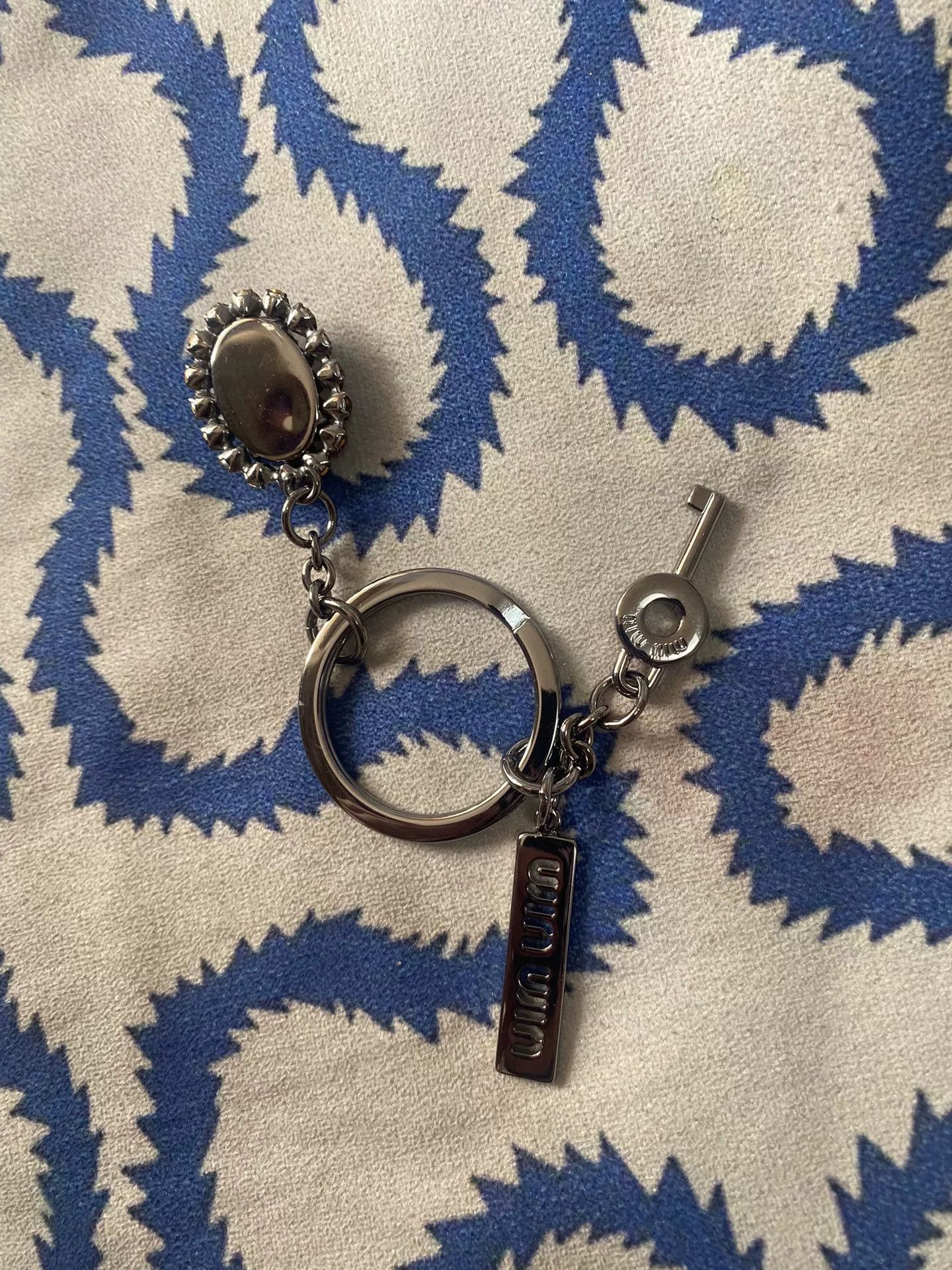 Vivienne Westwood Miu Miu Purple Gem Keychain Size ONE SIZE - 3 Thumbnail