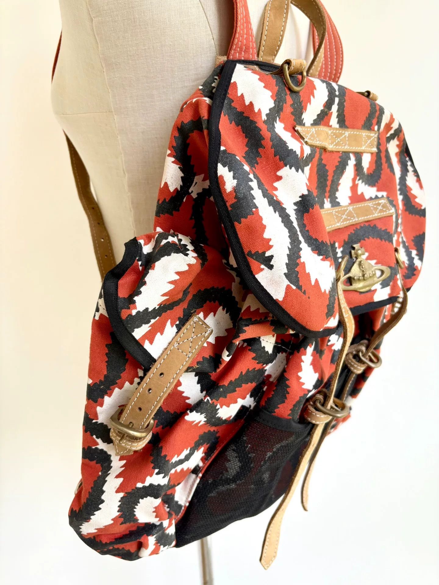Vivienne Westwood Vivienne Westwood Red and White Pirate Bag Size ONE SIZE - 6 Thumbnail