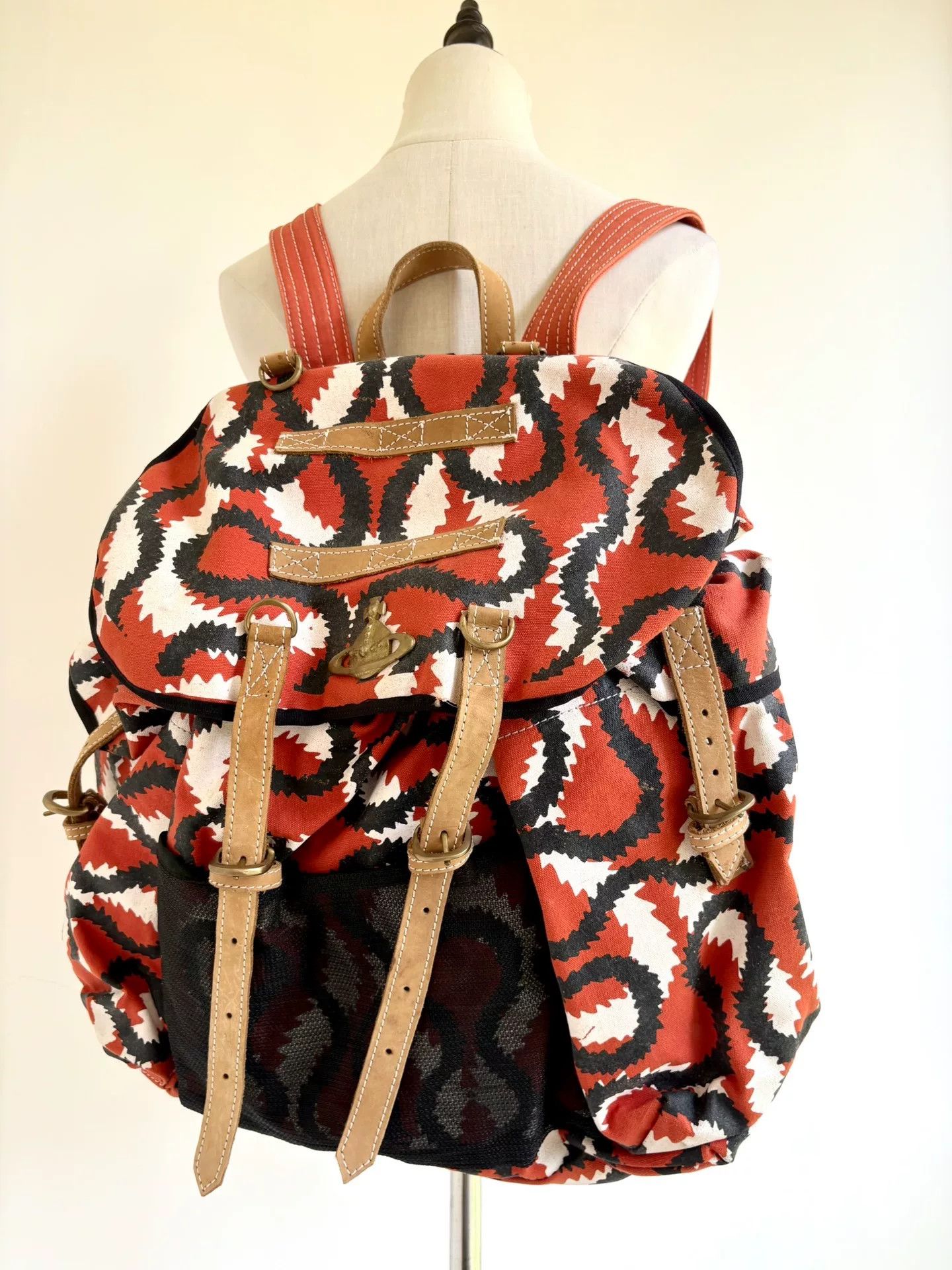 Vivienne Westwood Vivienne Westwood Red and White Pirate Bag Size ONE SIZE - 2 Thumbnail