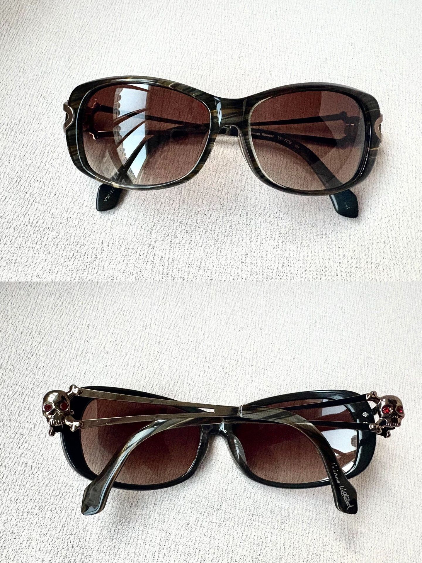 Vivienne Westwood Vivienne Westwood Black Sunglasses Size ONE SIZE - 3 Thumbnail