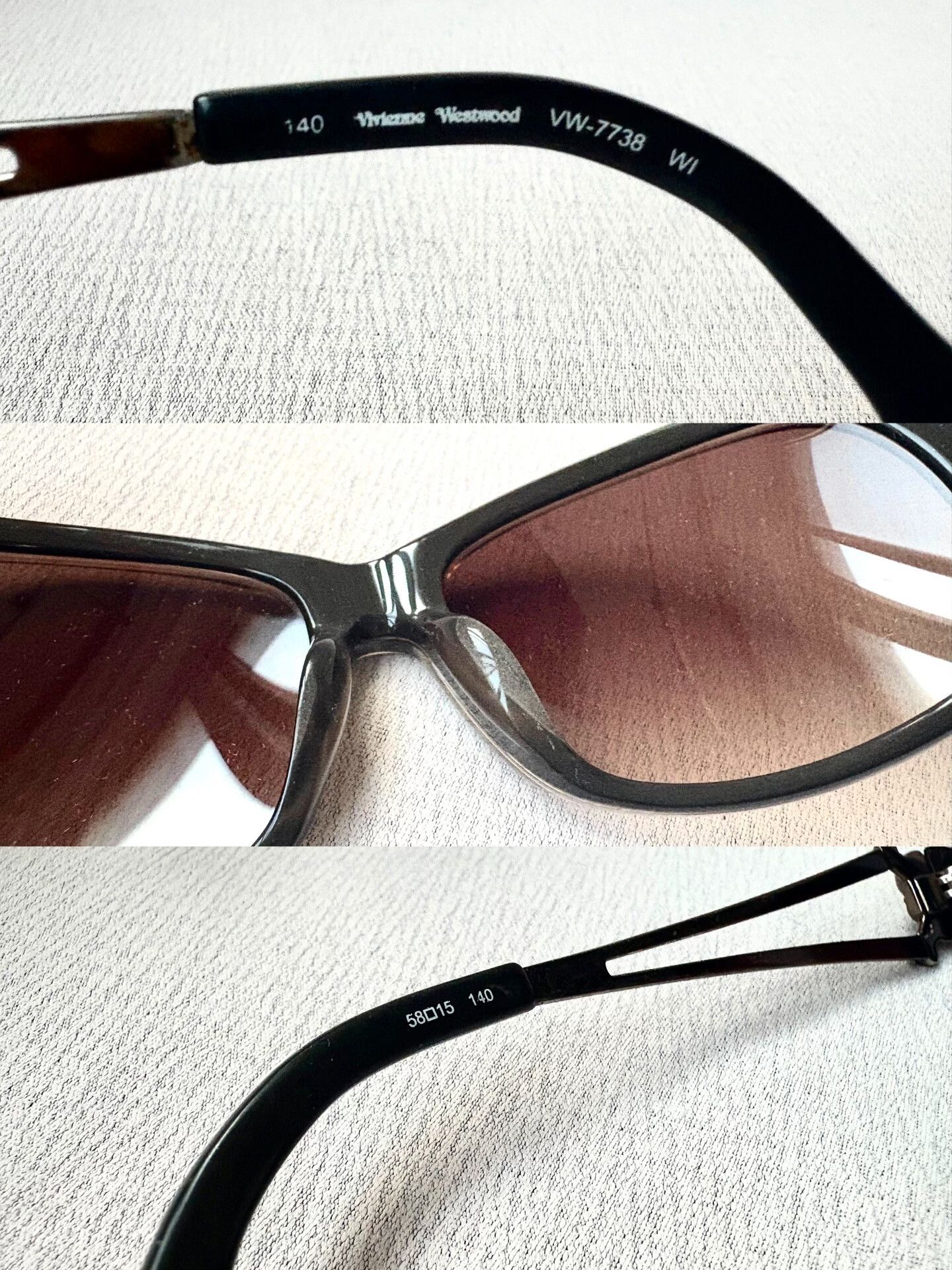 Vivienne Westwood Vivienne Westwood Black Sunglasses Size ONE SIZE - 4 Thumbnail
