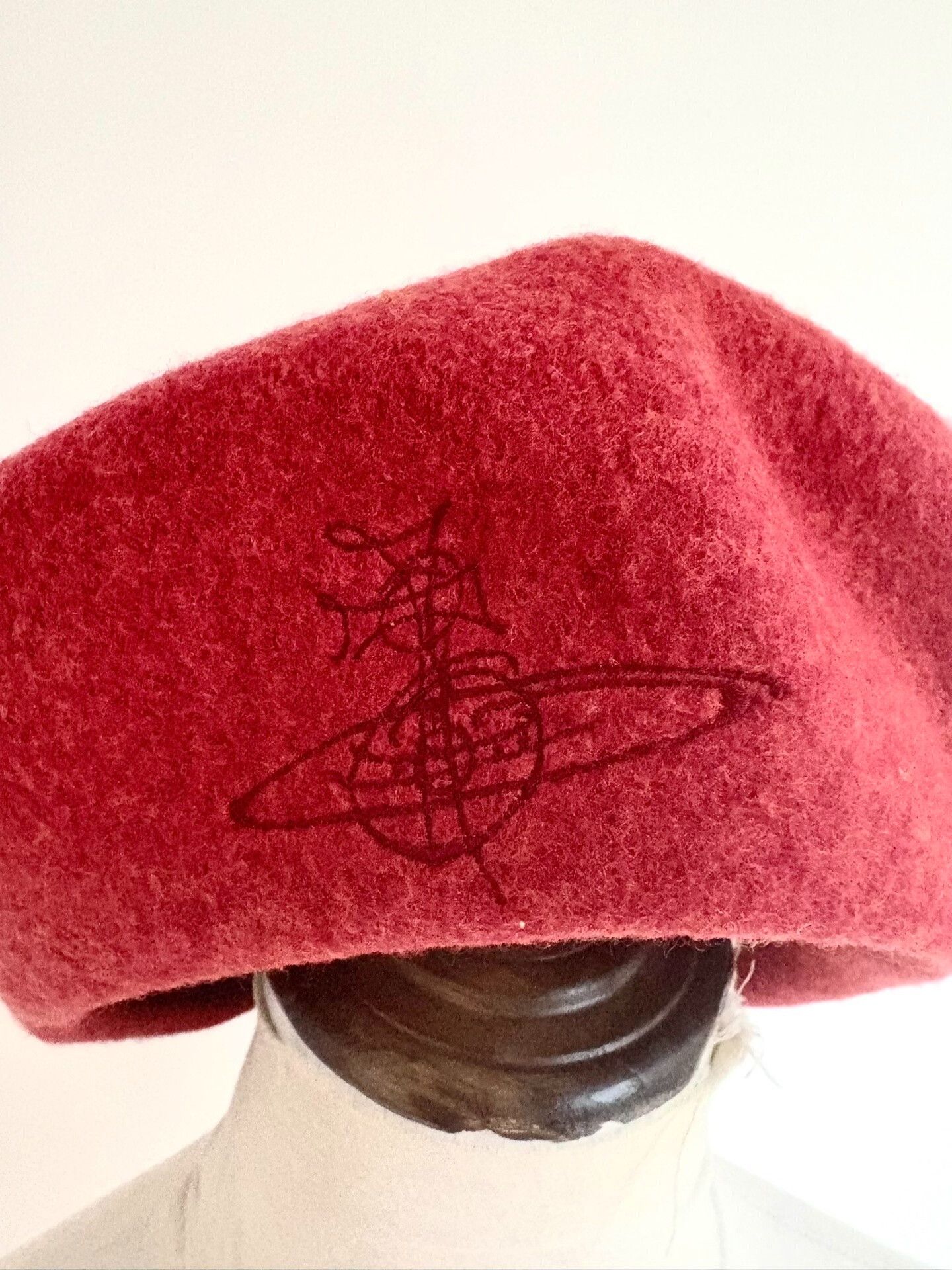 Vivienne Westwood Vivienne Westwood Red Beret Hat Size ONE SIZE - 2 Thumbnail