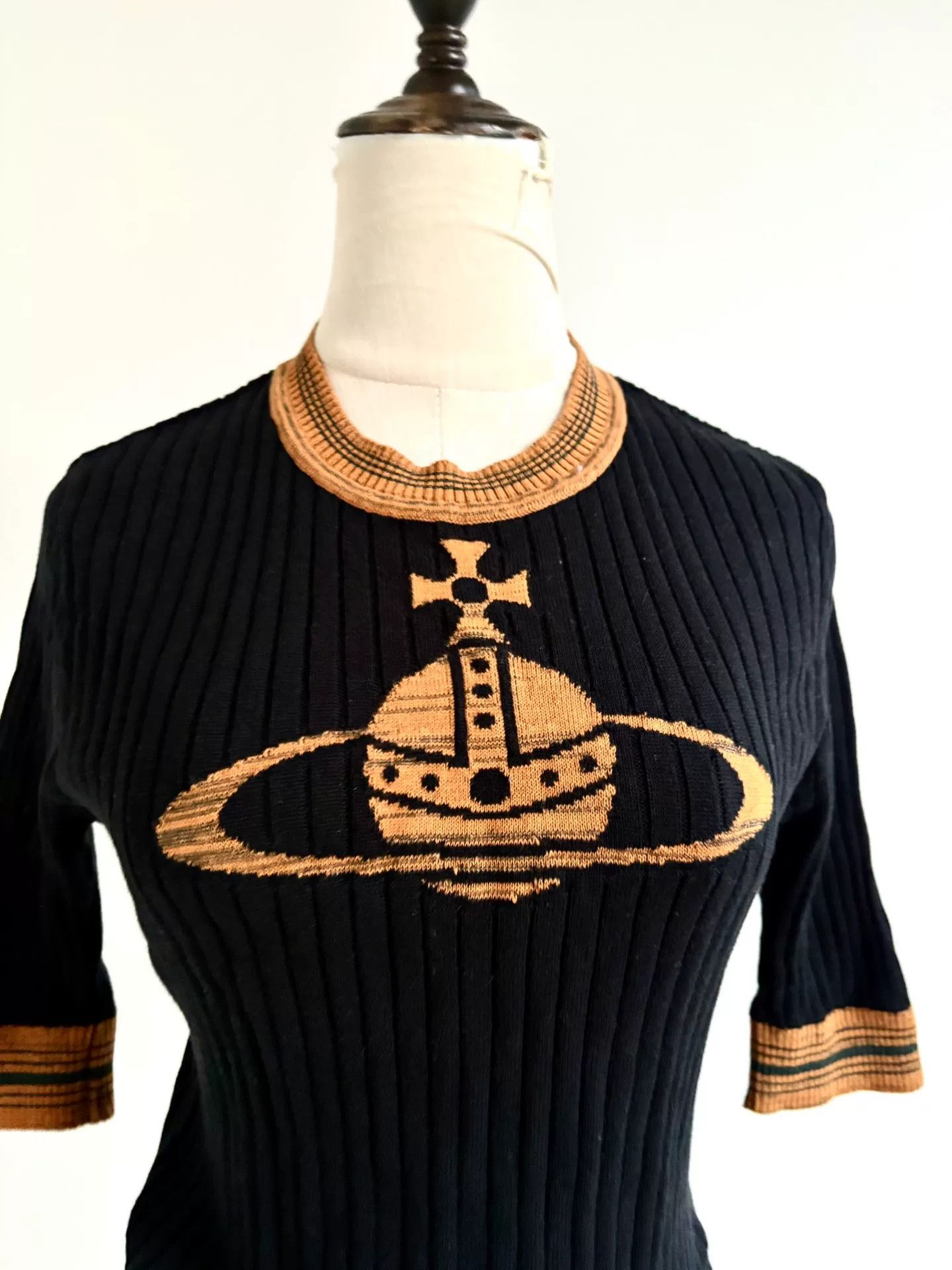 Vivienne Westwood Vivienne Westwood Striped Knit Sweater Size M / US 6-8 / IT 42-44 - 3 Thumbnail