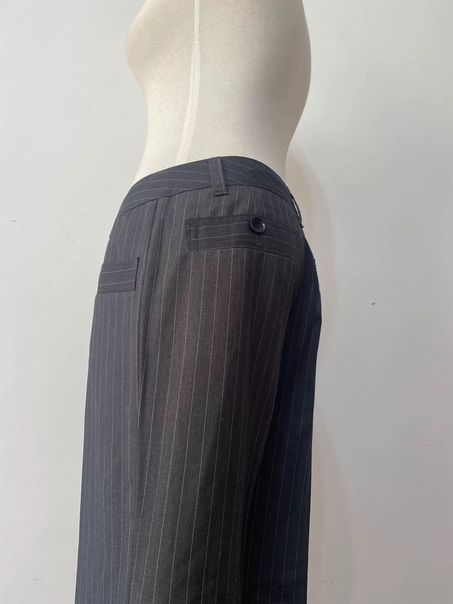 Vivienne Westwood Tornado Mart Wide-Leg Suit Trousers Size 26" / US 2 / IT 38 - 4 Thumbnail