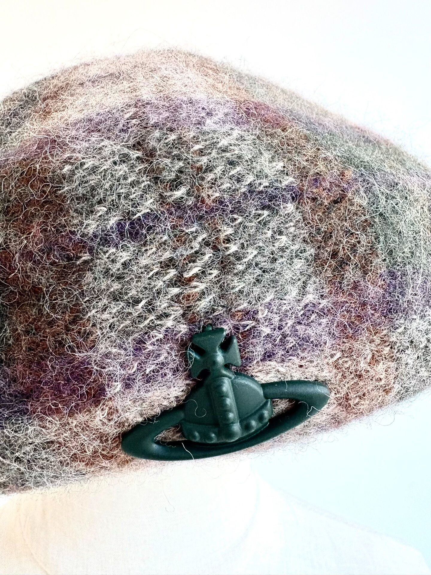 Vivienne Westwood Vivienne Westwood Brown Check Beret Size ONE SIZE - 3 Thumbnail