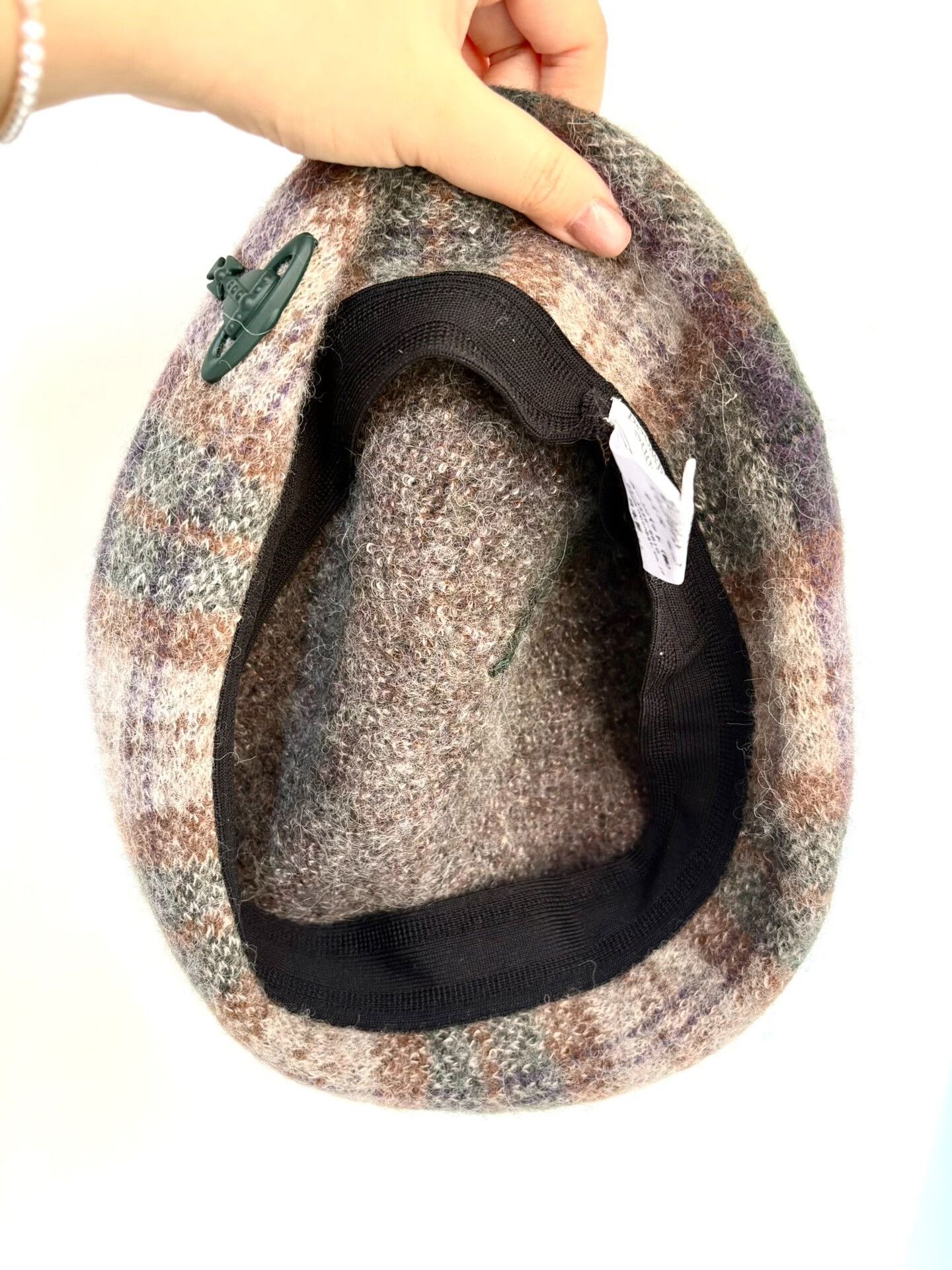 Vivienne Westwood Vivienne Westwood Brown Check Beret Size ONE SIZE - 7 Thumbnail