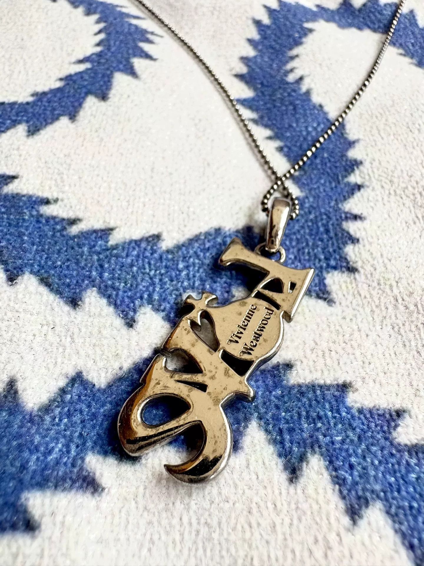Vivienne Westwood Vivienne Westwood Black Love Necklace Size ONE SIZE - 4 Thumbnail