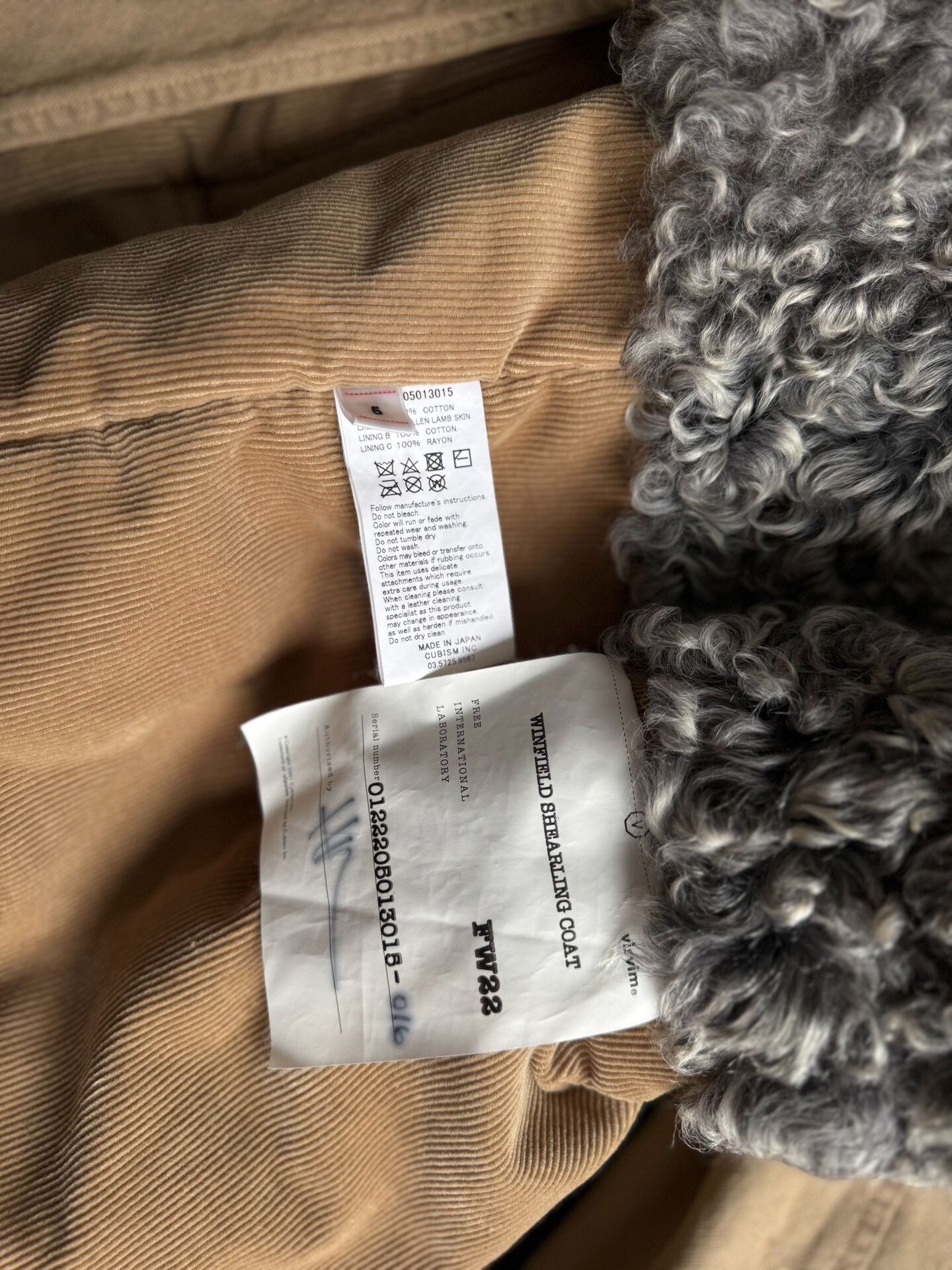 Visvim VISVIM 22AW WINFIELD SHEARLING COAT Size US XXL / EU 58 / 5 - 9 Thumbnail