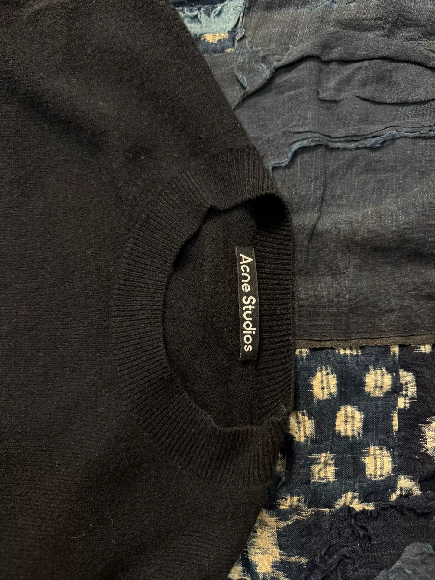 Acne Studios Acne Studios Black Knit Sweater Size L Size US L / EU 52-54 / 3 - 4 Thumbnail