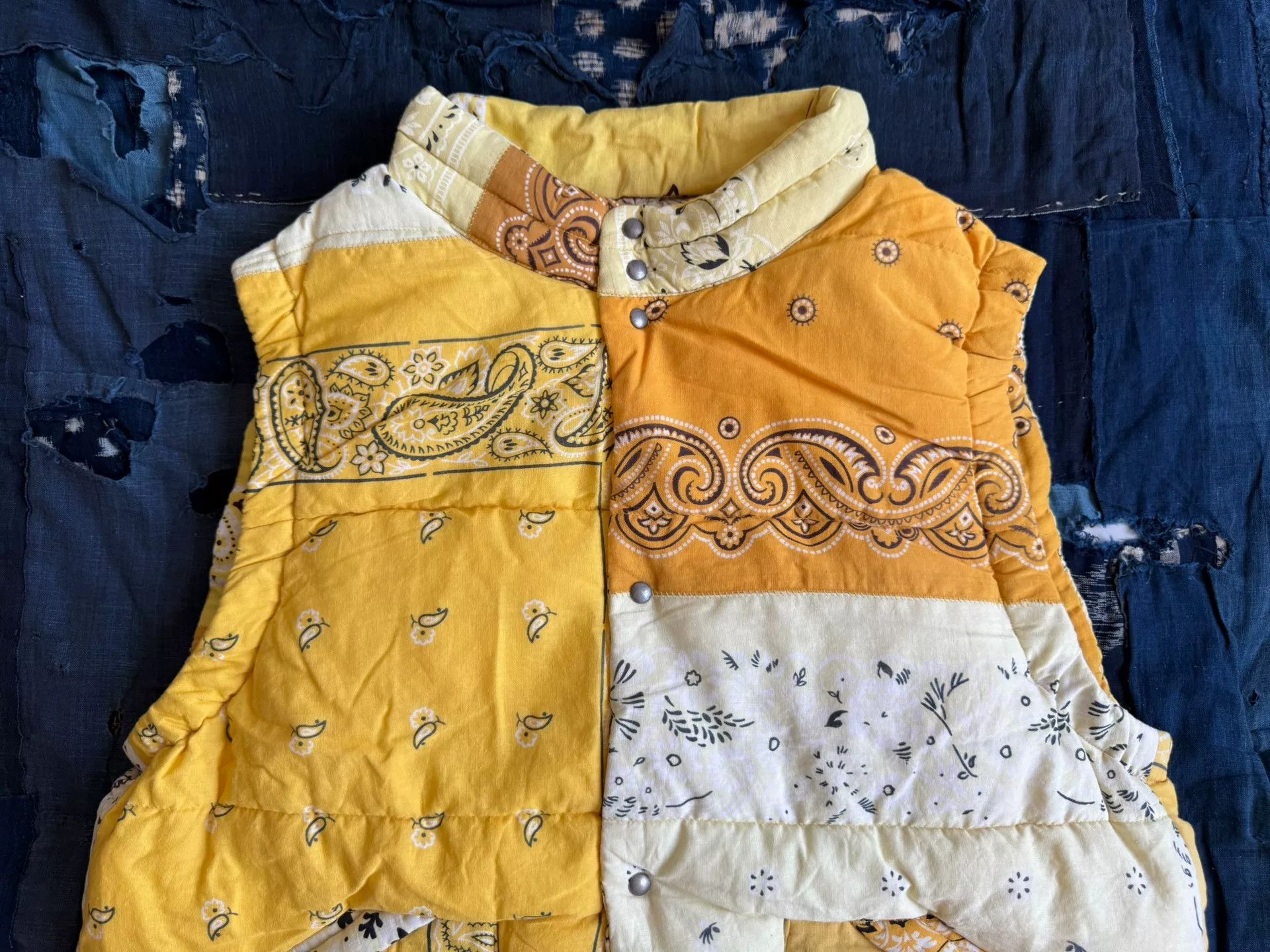 Visvim Visvim Insulator Down Vest in Yellow Size US XL / EU 56 / 4 - 4 Thumbnail