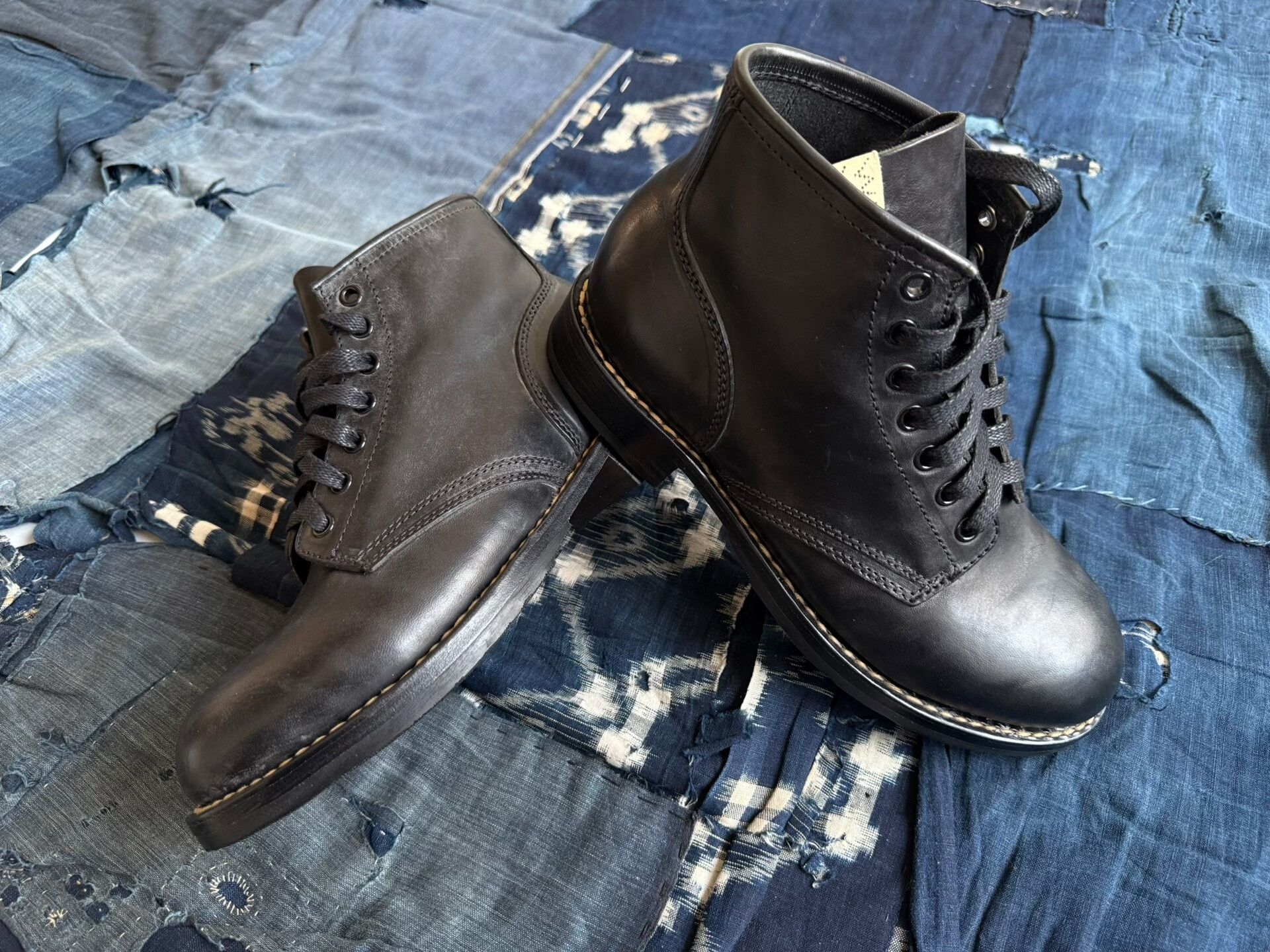 Visvim VISVIM Brigadier Boots - Folk Black Leather Size US 9 / EU 42 - 2 Thumbnail