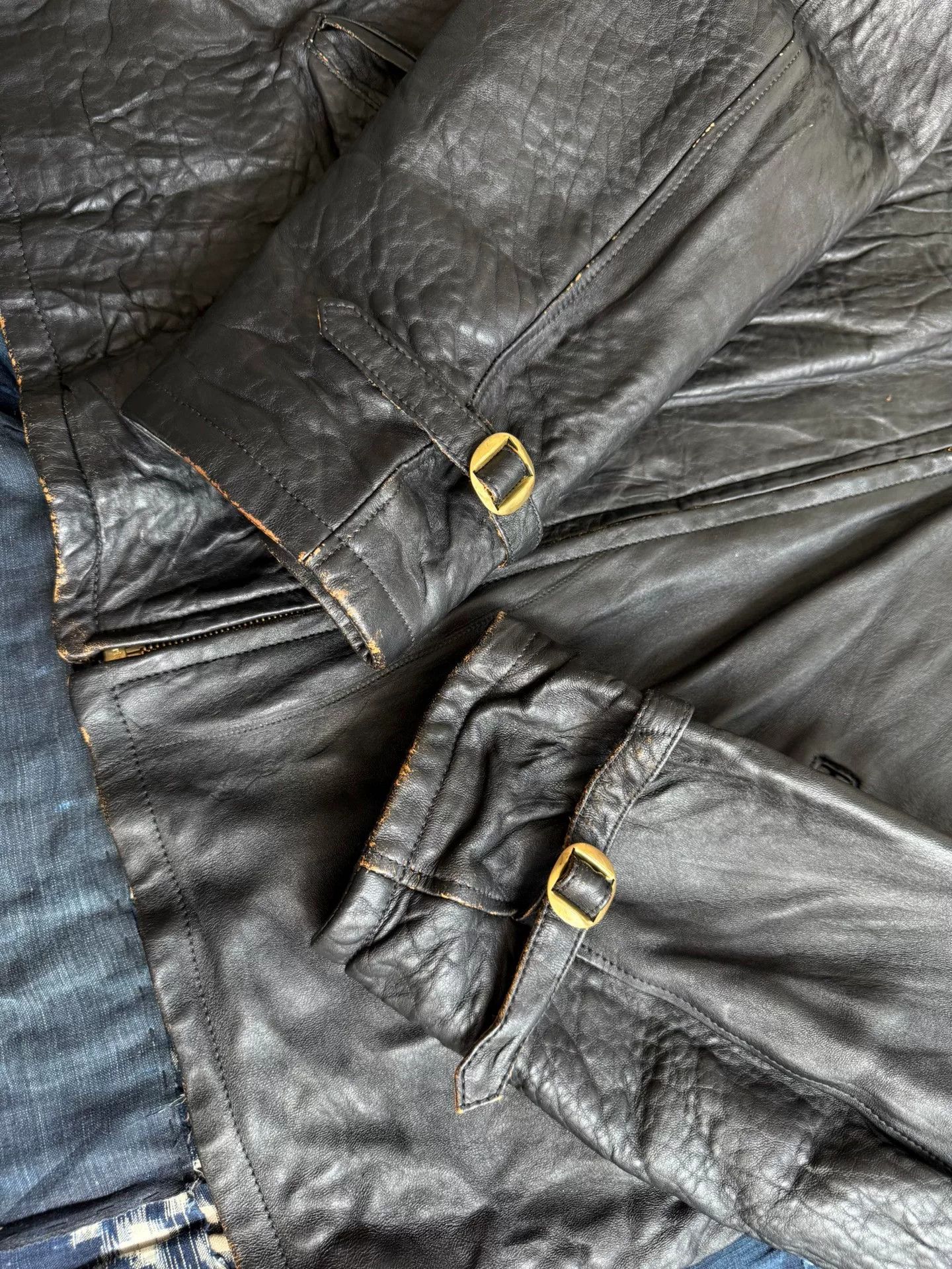Visvim visvim Uno Riders Jacket in Black Size US XXL / EU 58 / 5 - 5 Thumbnail