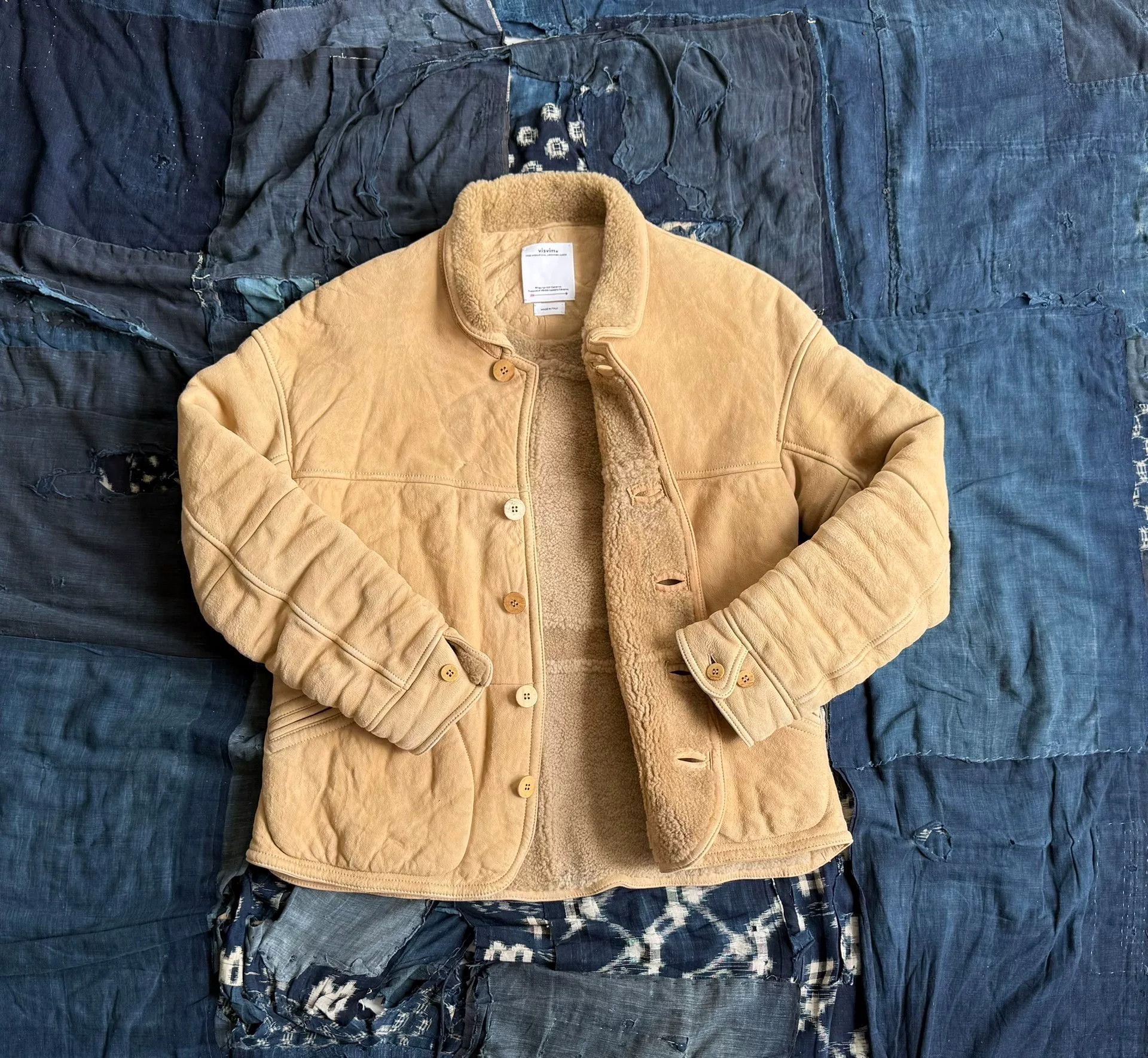 Visvim VISVIM Eton Sheepskin Jacket in Beige Size US L / EU 52-54 / 3 - 2 Thumbnail