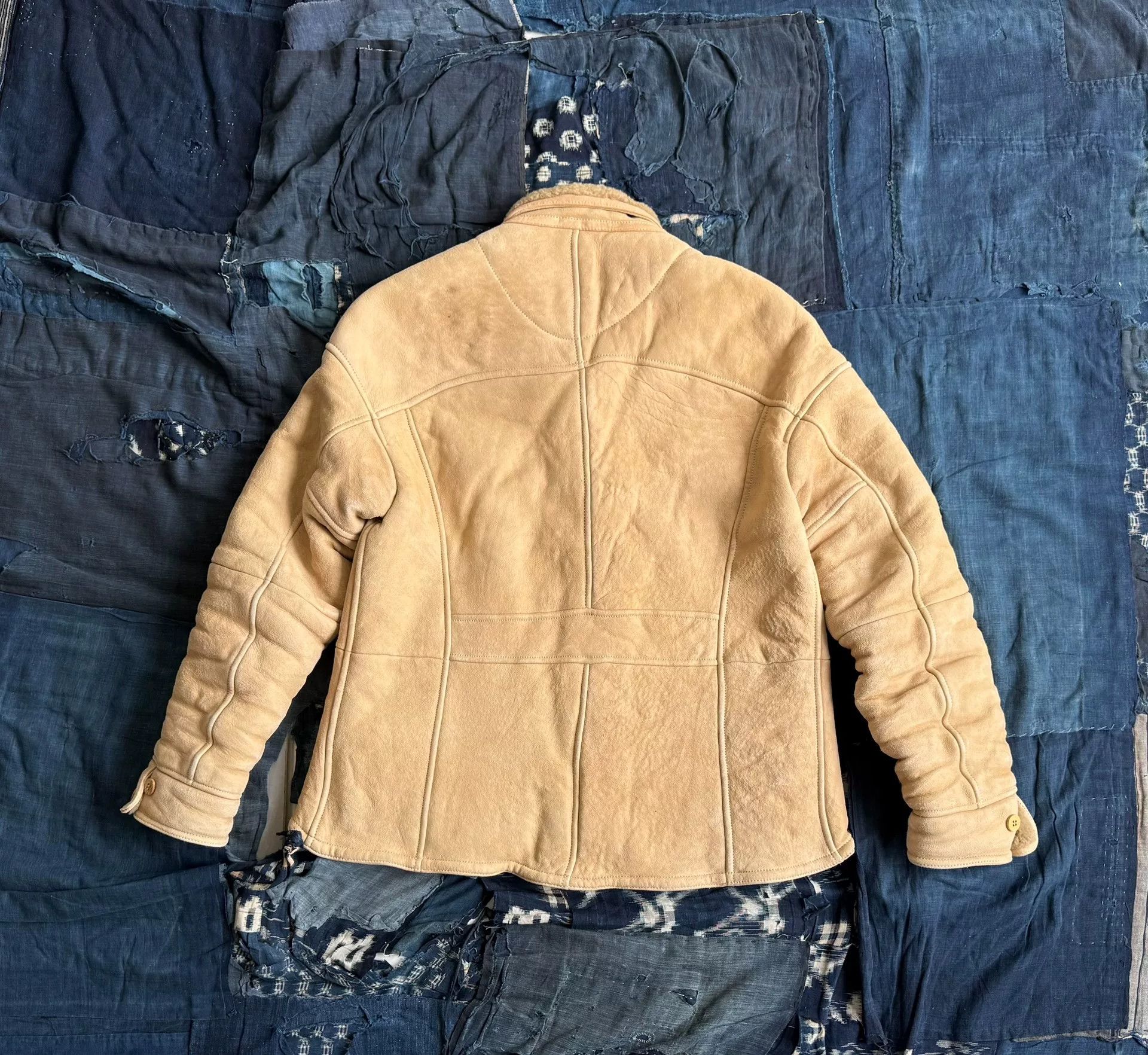 Visvim VISVIM Eton Sheepskin Jacket in Beige Size US L / EU 52-54 / 3 - 3 Thumbnail