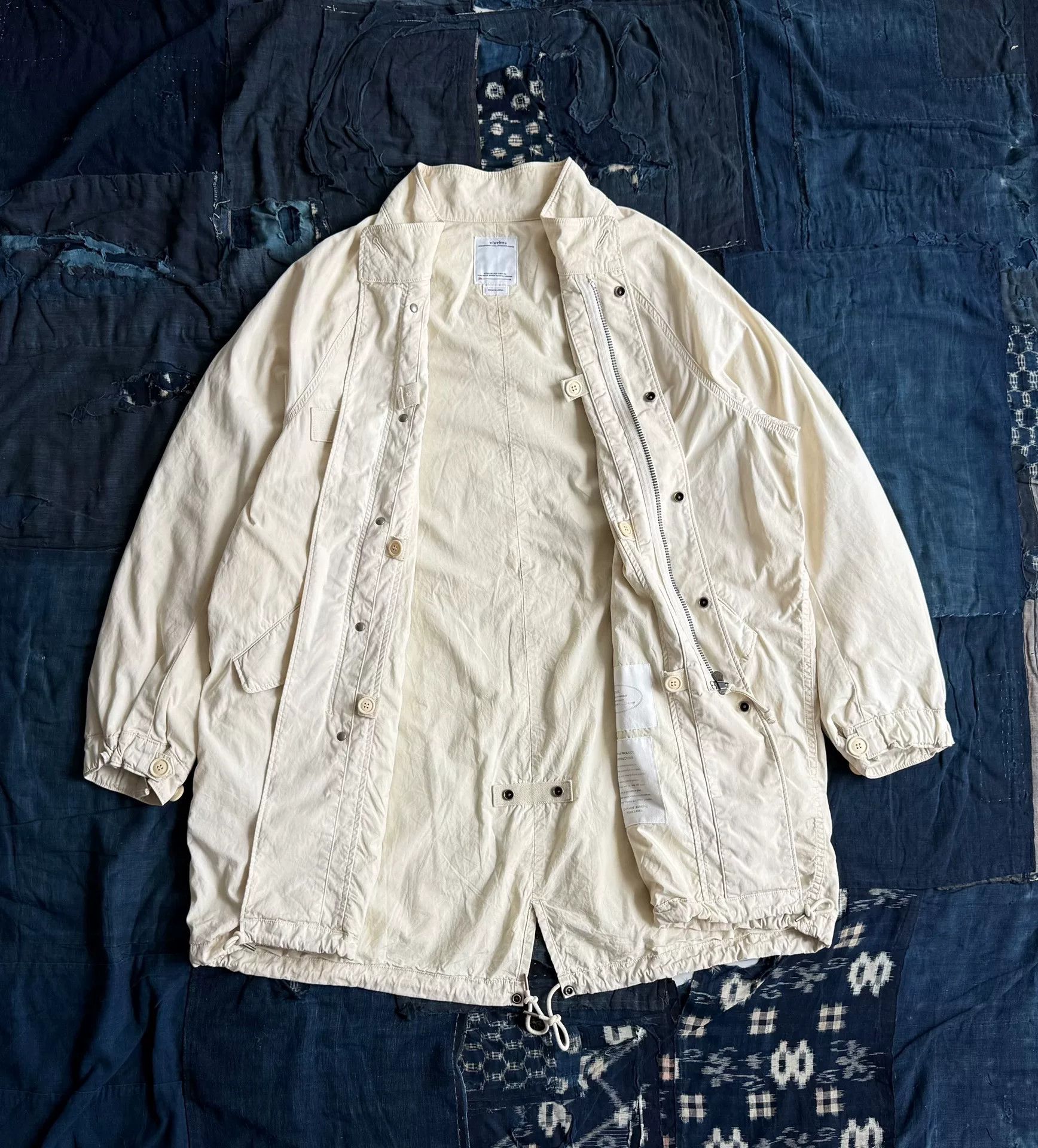 Visvim Visvim Fishtail Parka M65 in White Size US M / EU 48-50 / 2 - 2 Thumbnail